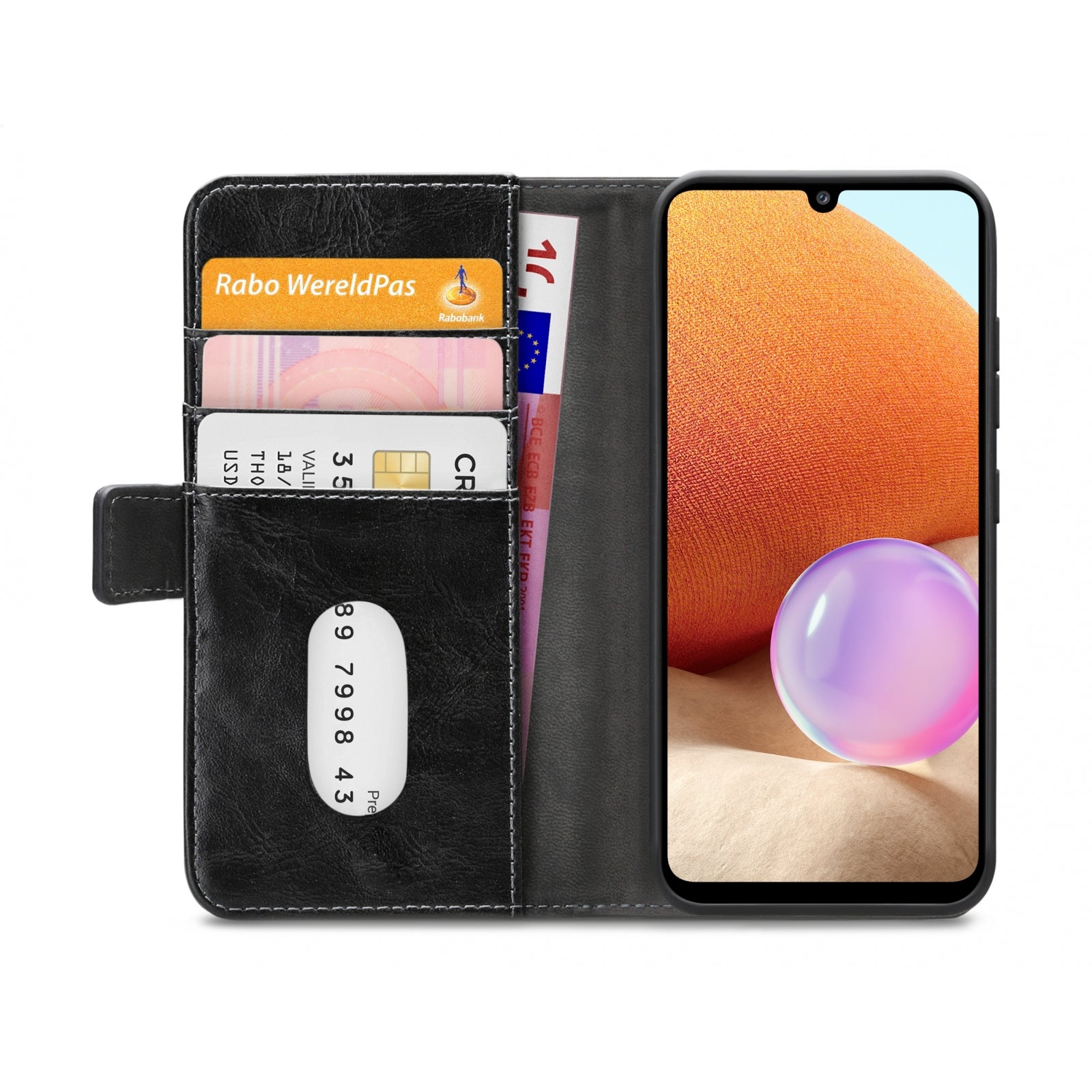 Mobilize Elite Gelly Wallet Book Case Samsung Galaxy A32 4G Black