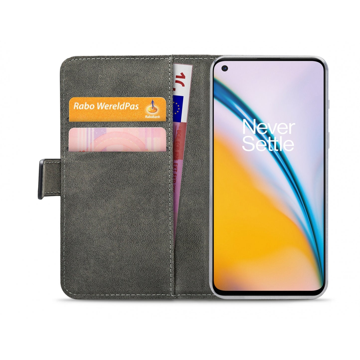 Mobilize Classic Gelly Wallet Book Case OnePlus Nord 2 5G Black