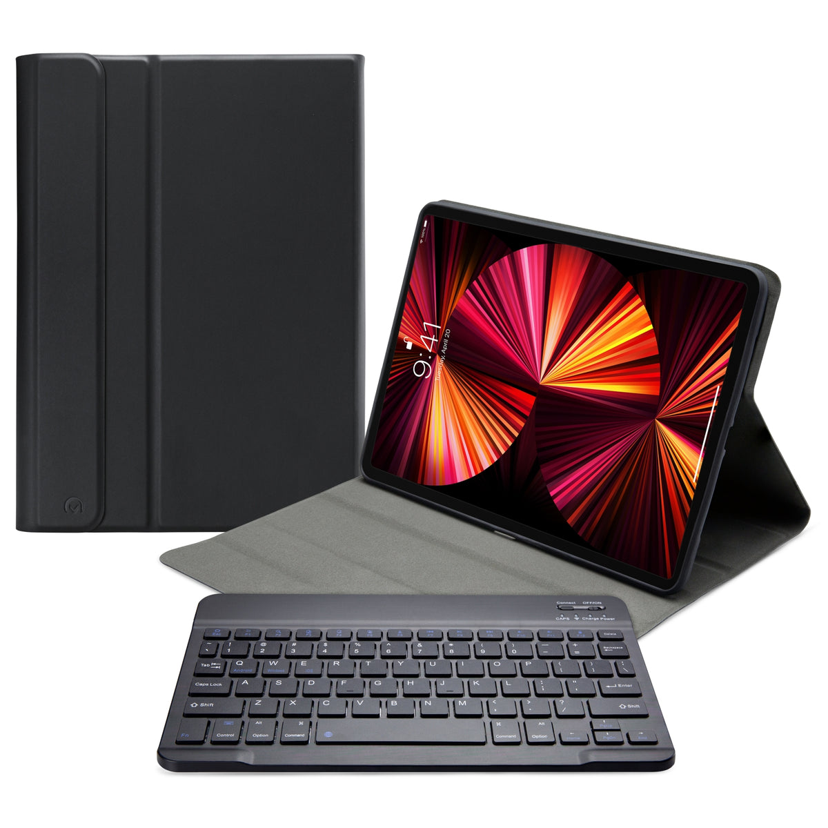 Mobilize Detachable Bluetooth Keyboard Case Apple iPad Pro 11 (2020/2021/2022)/Air 10.9 (2022)/Air 11 (2024/2025/2026) Black QWERTY