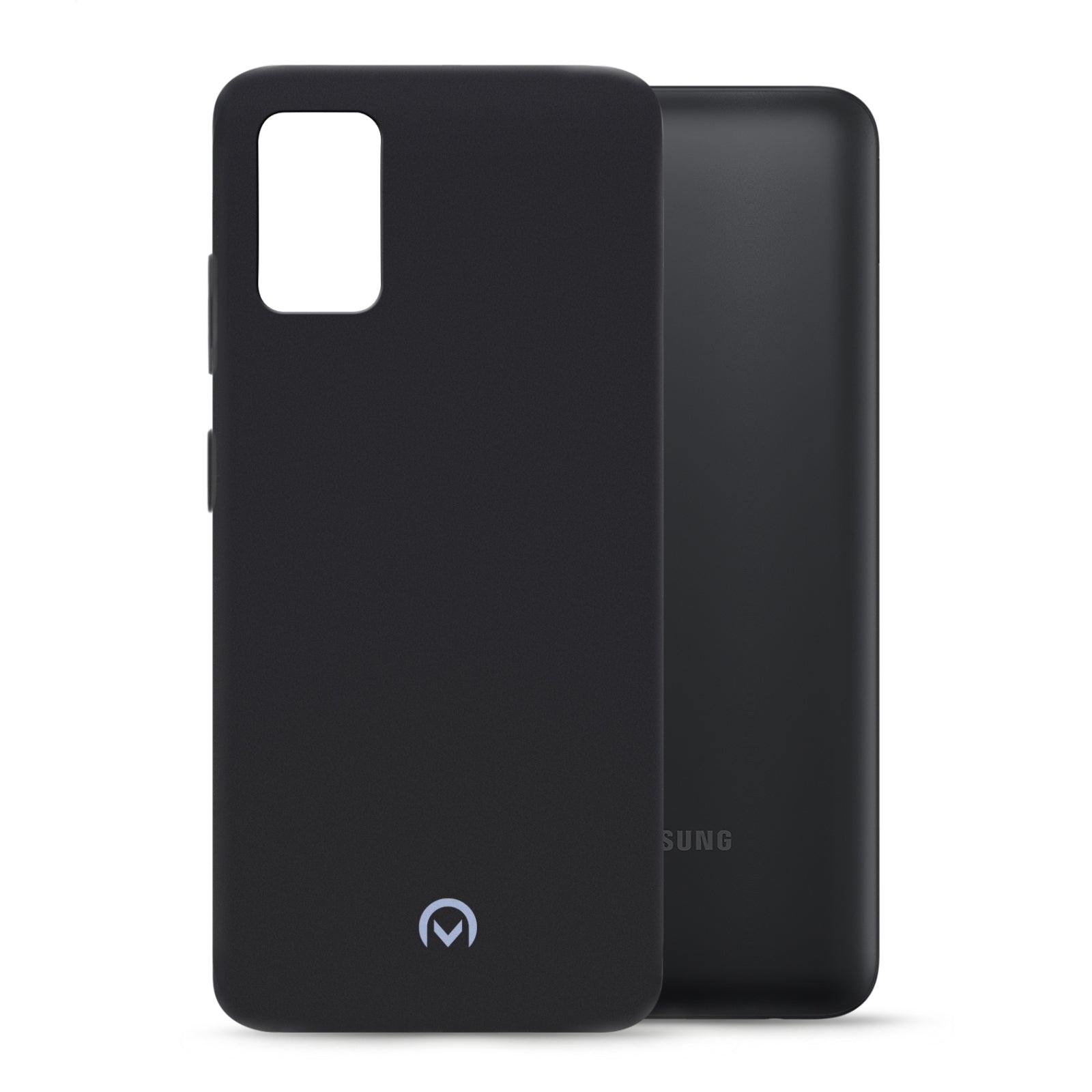 Mobilize Rubber Gelly Case Samsung Galaxy A03s Matt Black