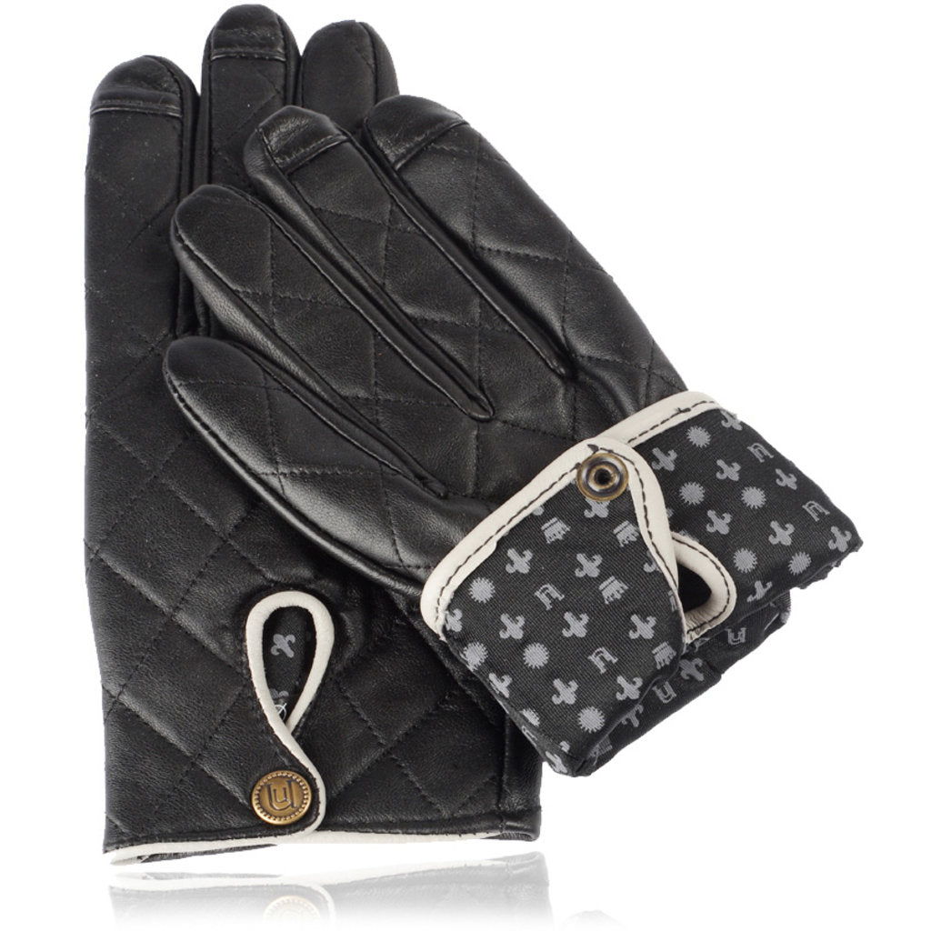Uunique Lederen Touchscreen Handschoenen - Dames (maat S/M)