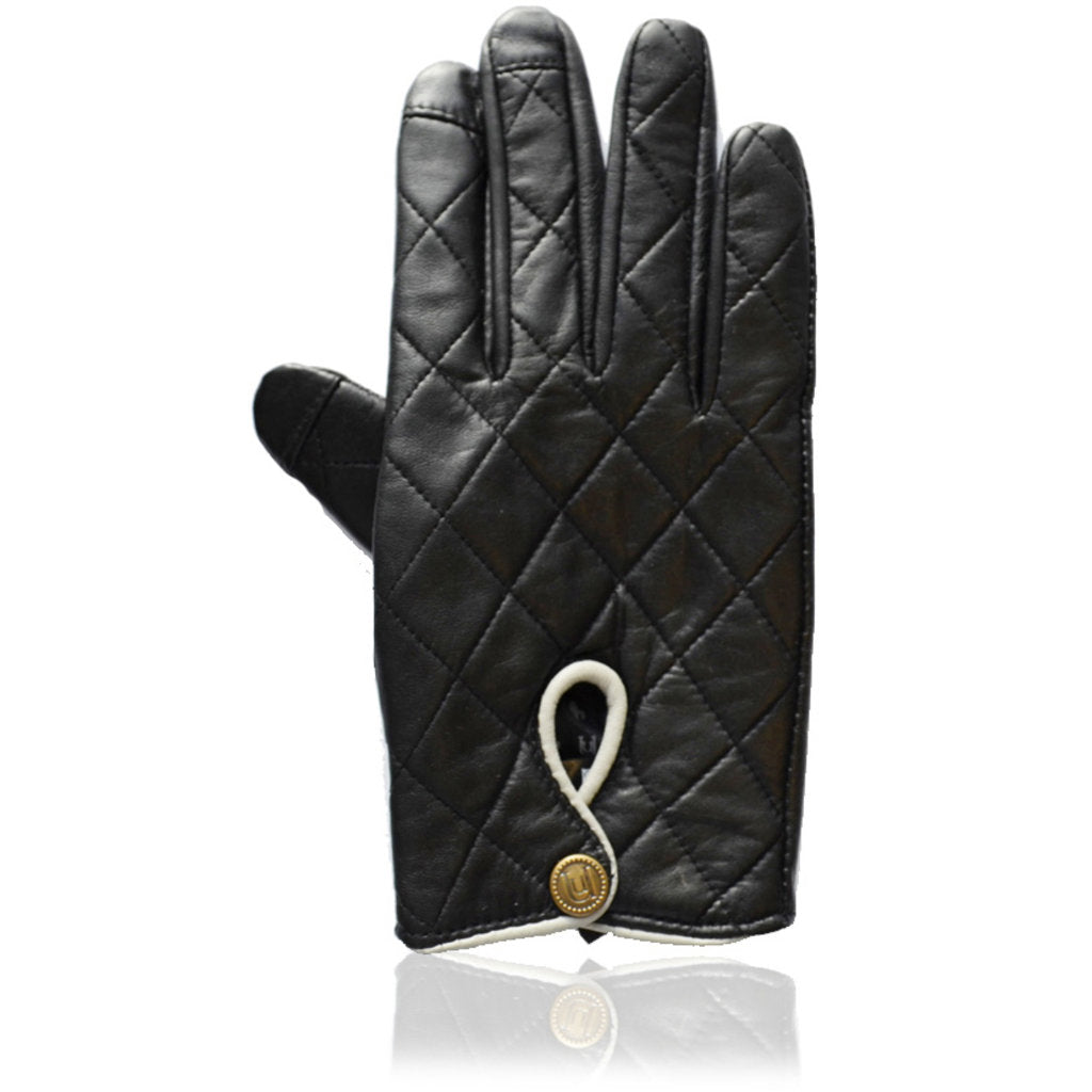 Uunique Lederen Touchscreen Handschoenen - Dames (maat M/L)