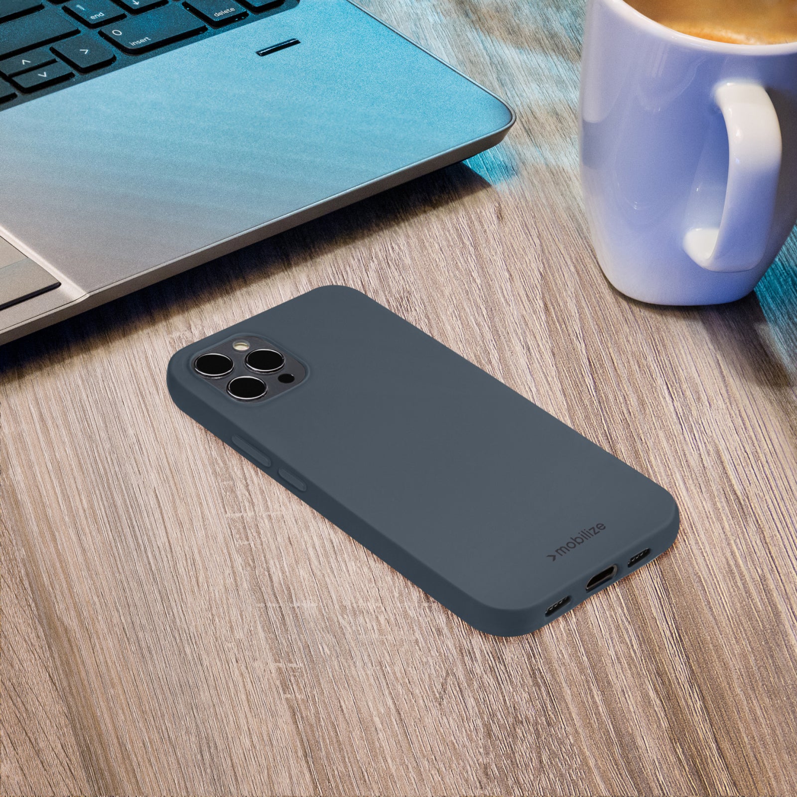 Mobilize Rubber Gelly Case Apple iPhone 11 Matt Blue