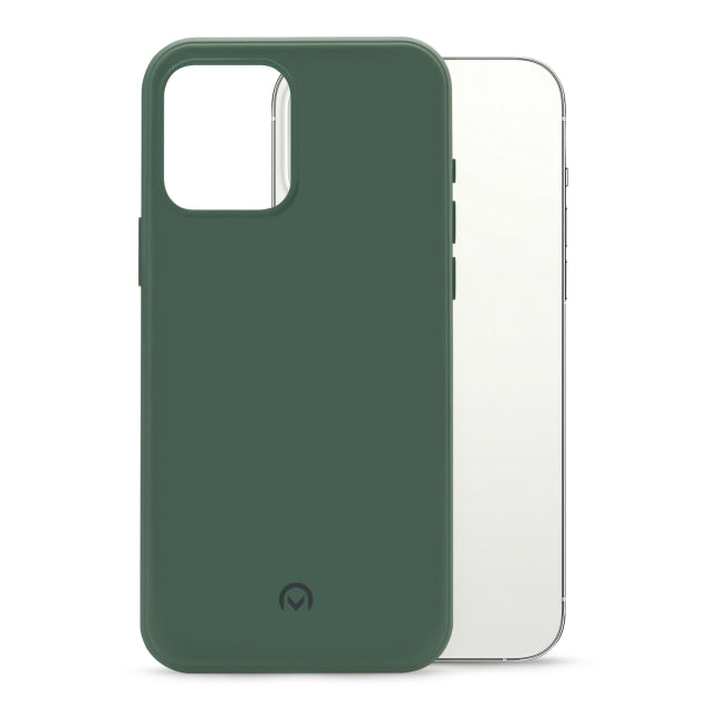 Mobilize Rubber Gelly Case Apple iPhone 13 Pro Max Matt Grün