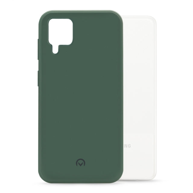 Mobilize Rubber Gelly Case Samsung Galaxy A12/M12 4G Matt Green