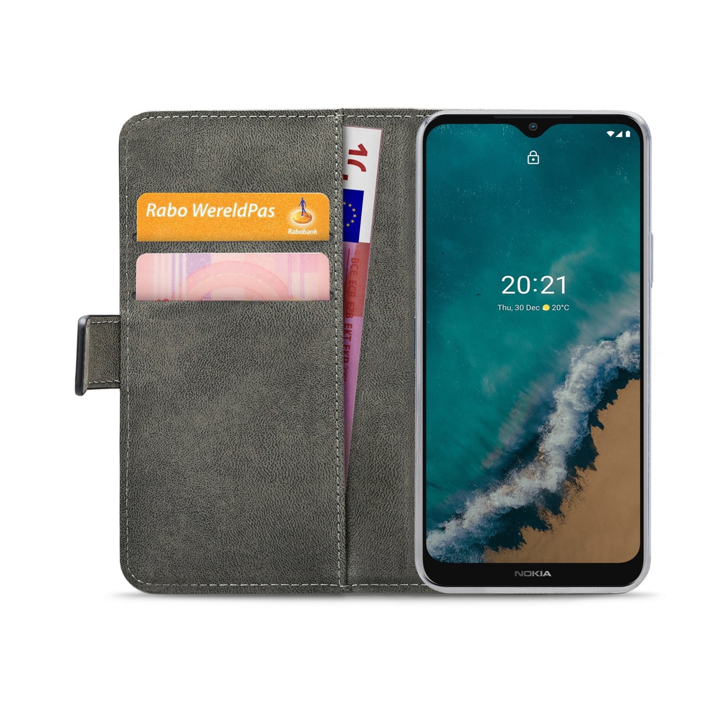 Mobilize Classic Gelly Wallet Book Case Nokia G50 5G Black