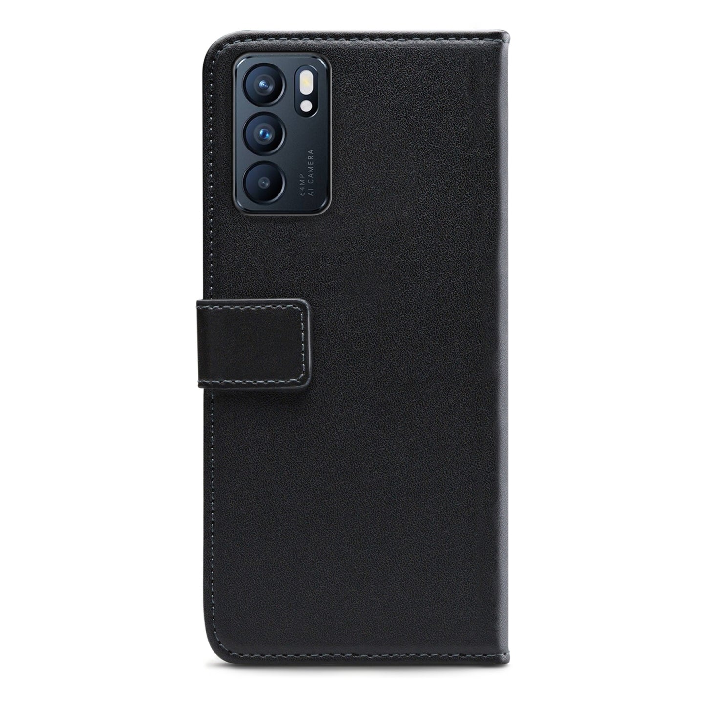 Mobilize Classic Gelly Wallet Book Case OPPO Reno6 5G Black
