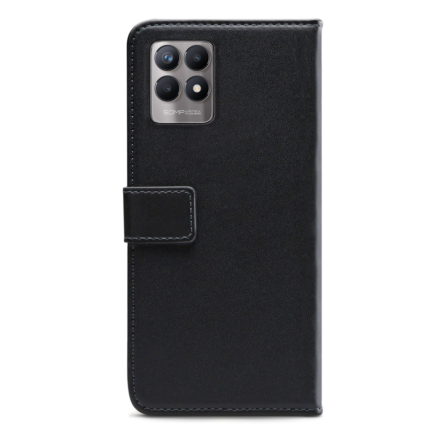 Mobilize Classic Gelly Wallet Book Case realme 8i/Narzo 50 Black