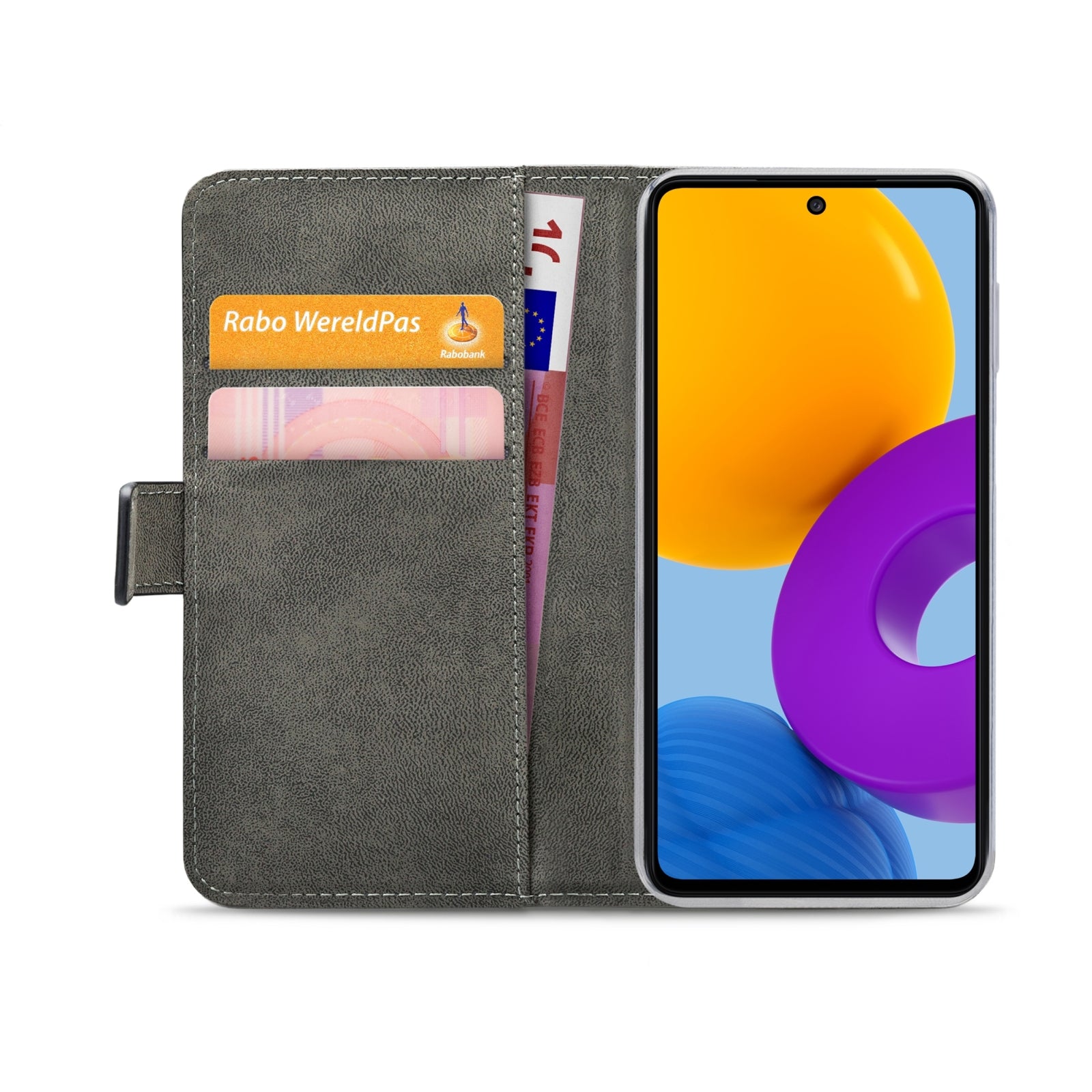 Mobilize Classic Gelly Wallet Book Case Samsung Galaxy M52 5G Black