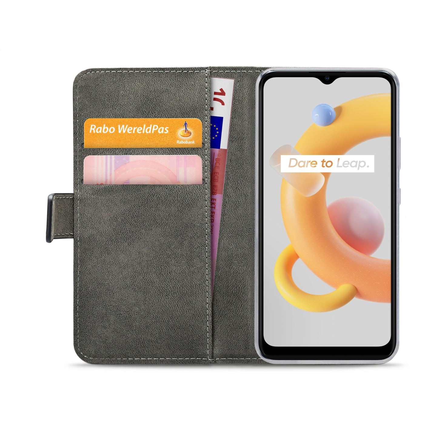 Mobilize Classic Gelly Wallet Book Case realme C11 (2021) Black