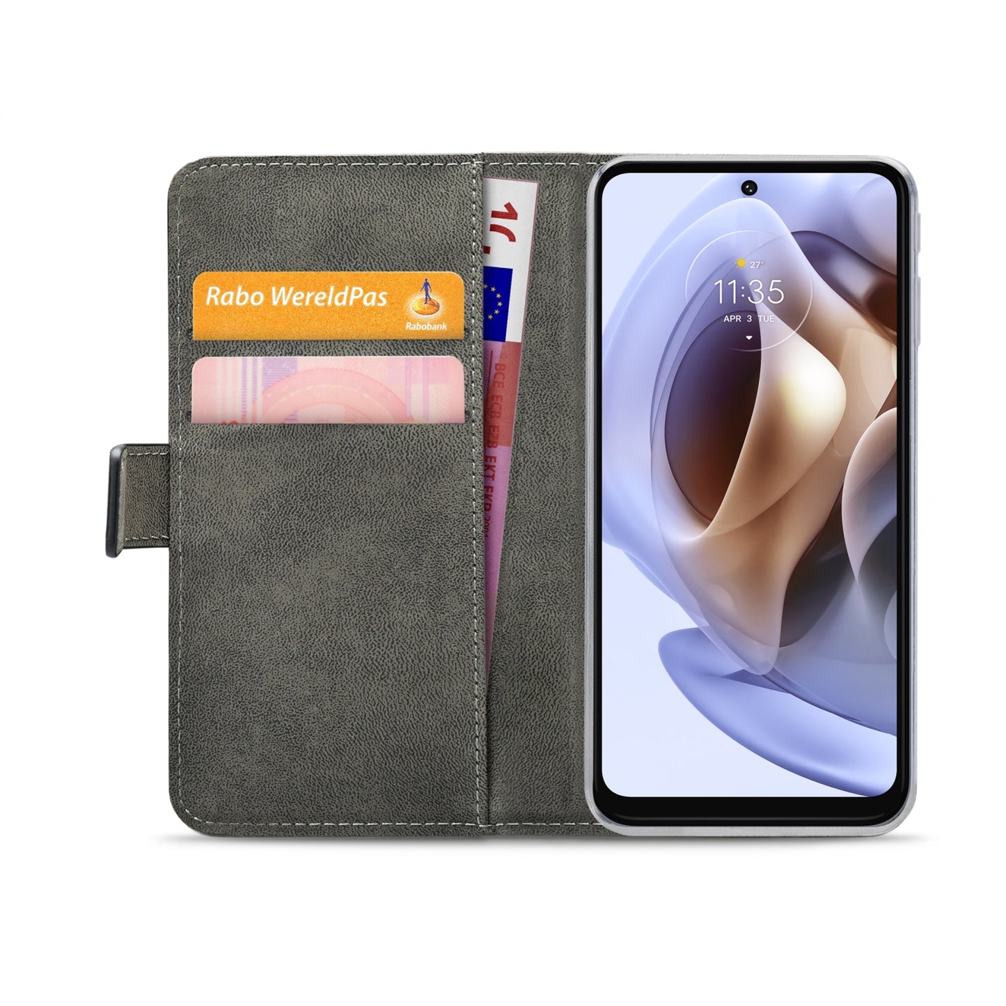 Mobilize Classic Gelly Wallet Book Case Motorola Moto G31/G41 Black