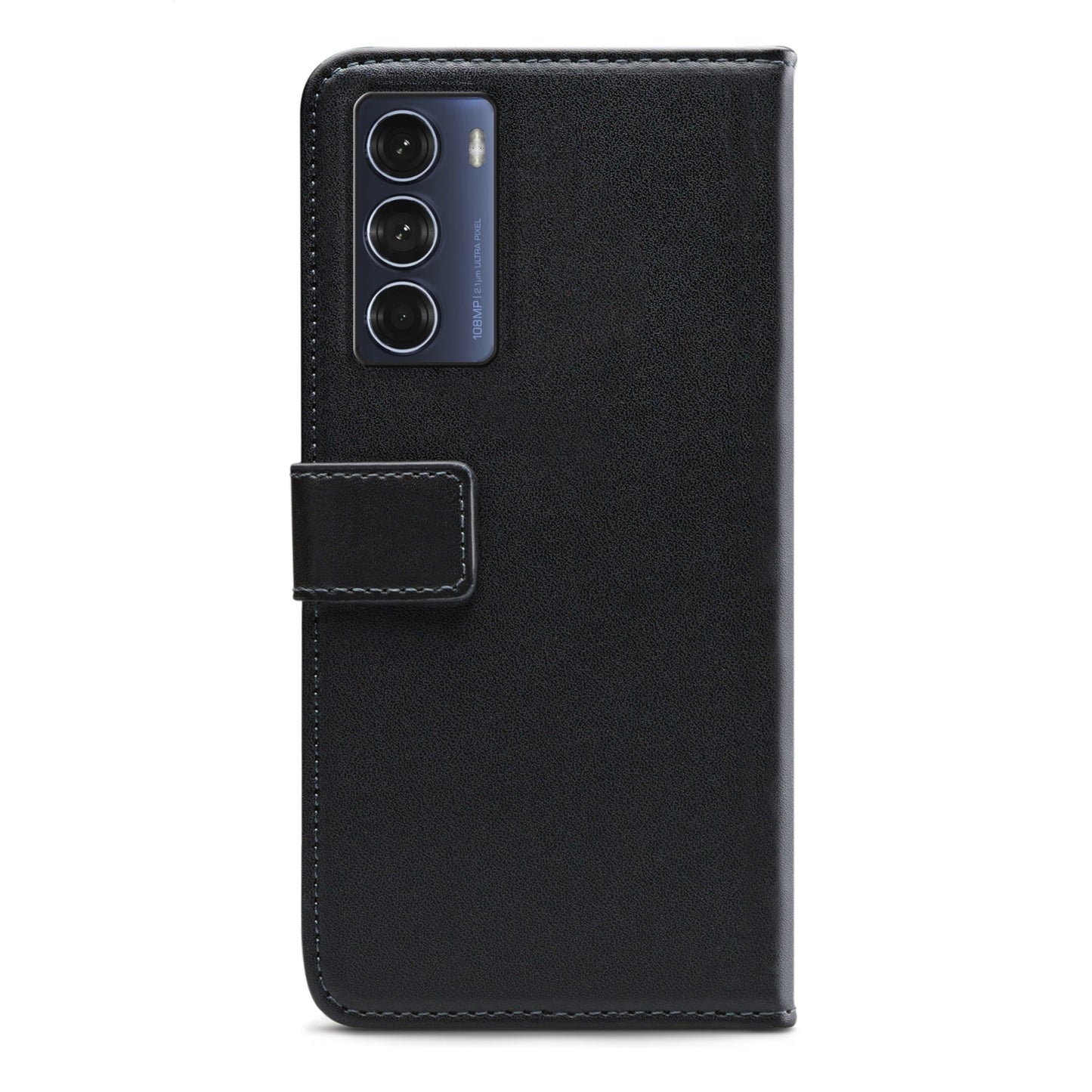 Mobilize Classic Gelly Wallet Book Case Motorola Moto G200 5G Black