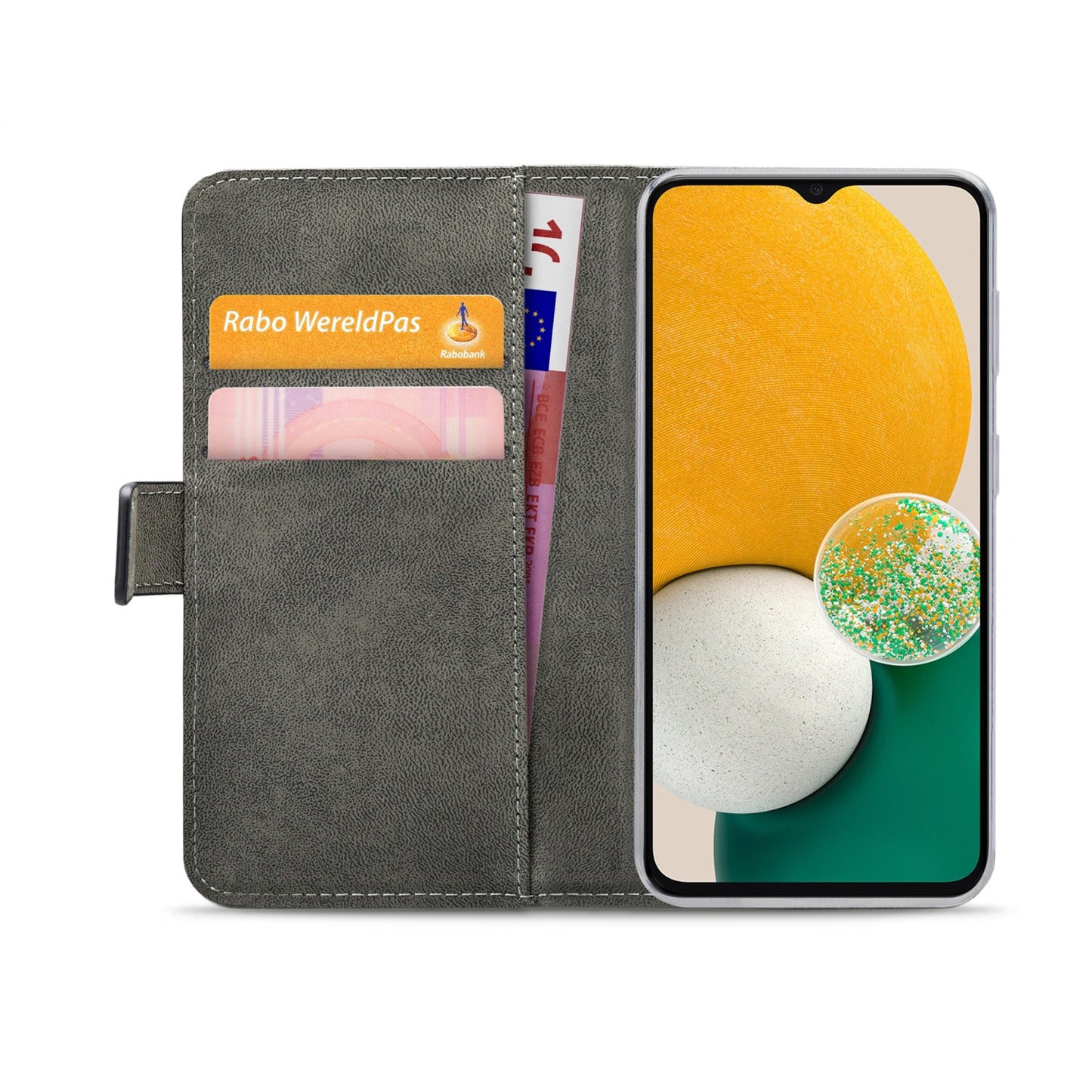 Mobilize Classic Gelly Wallet Book Case Samsung Galaxy A04s/A13 5G Black
