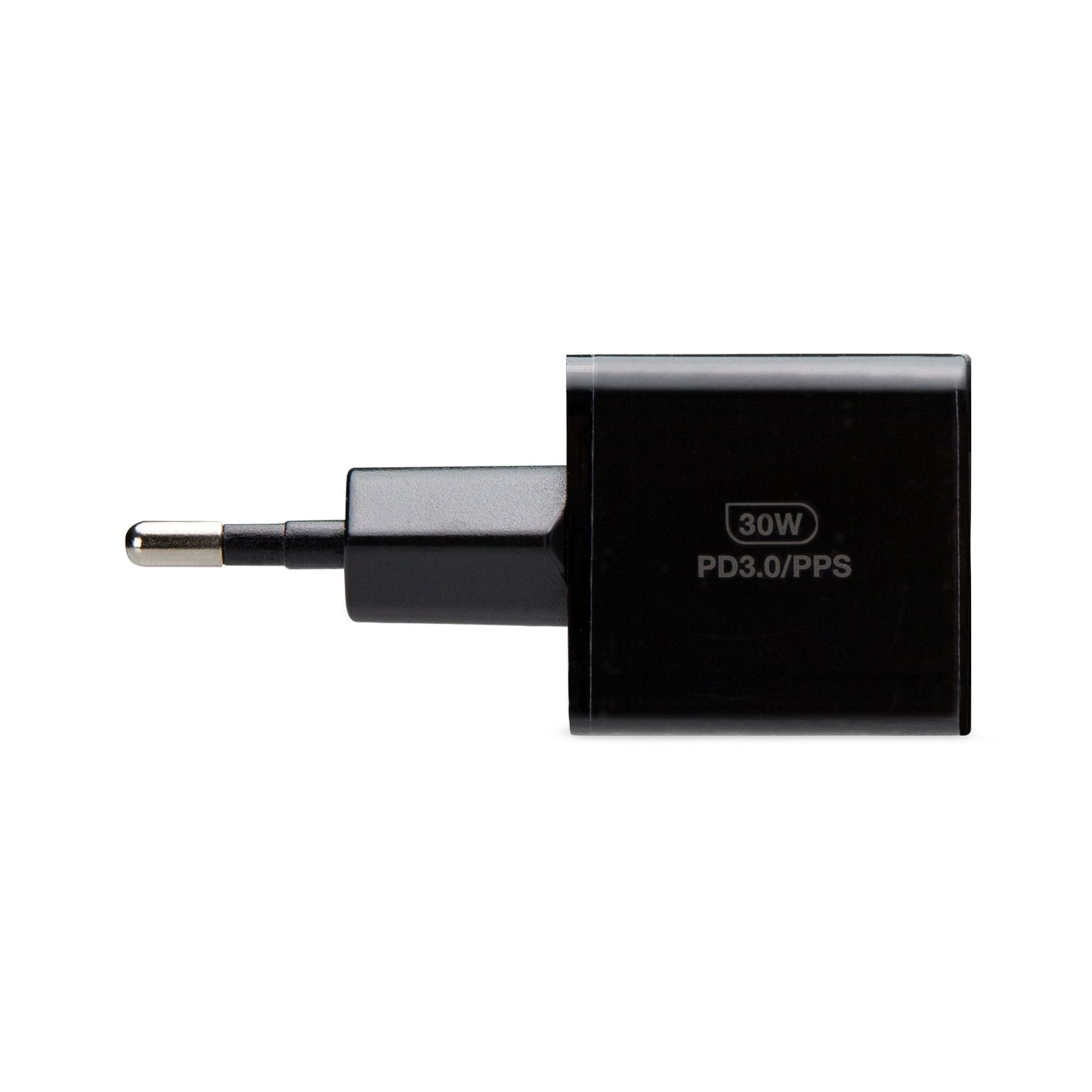 Mobilize Wall Charger USB-C + USB GaN 30W with PD/PPS Black