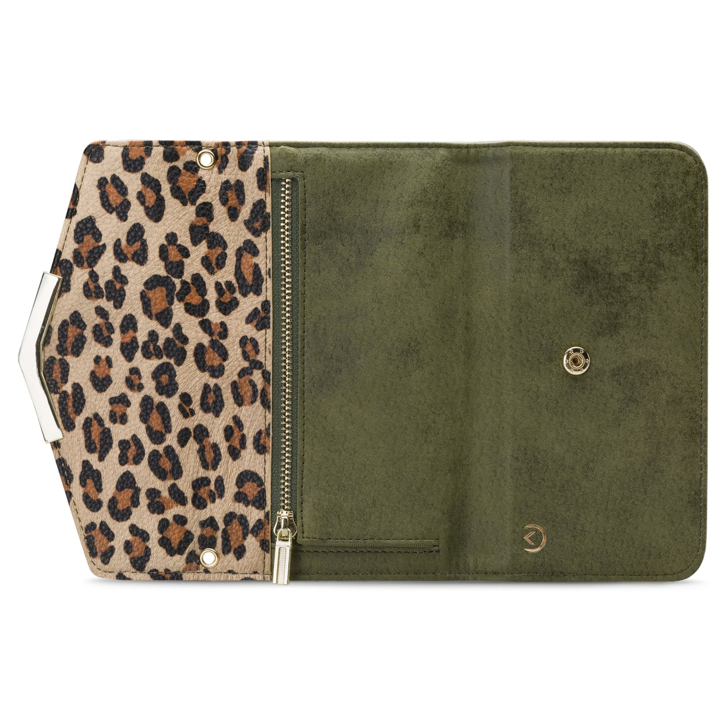 Mobilize 2in1 Gelly Clutch for Samsung Galaxy A04s/A13 5G Green Leopard