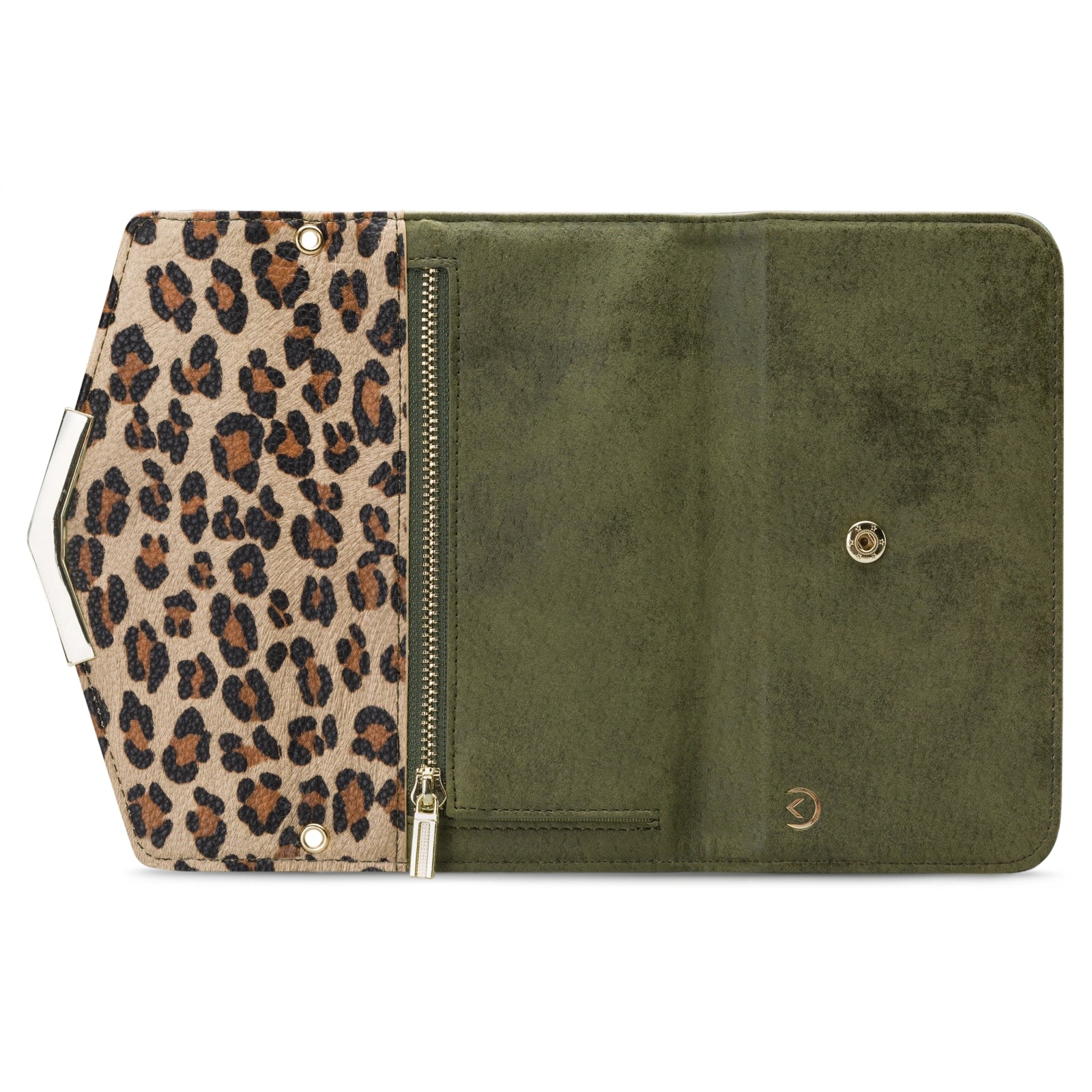Mobilize 2in1 Gelly Clutch for Samsung Galaxy A04s/A13 5G Green Leopard