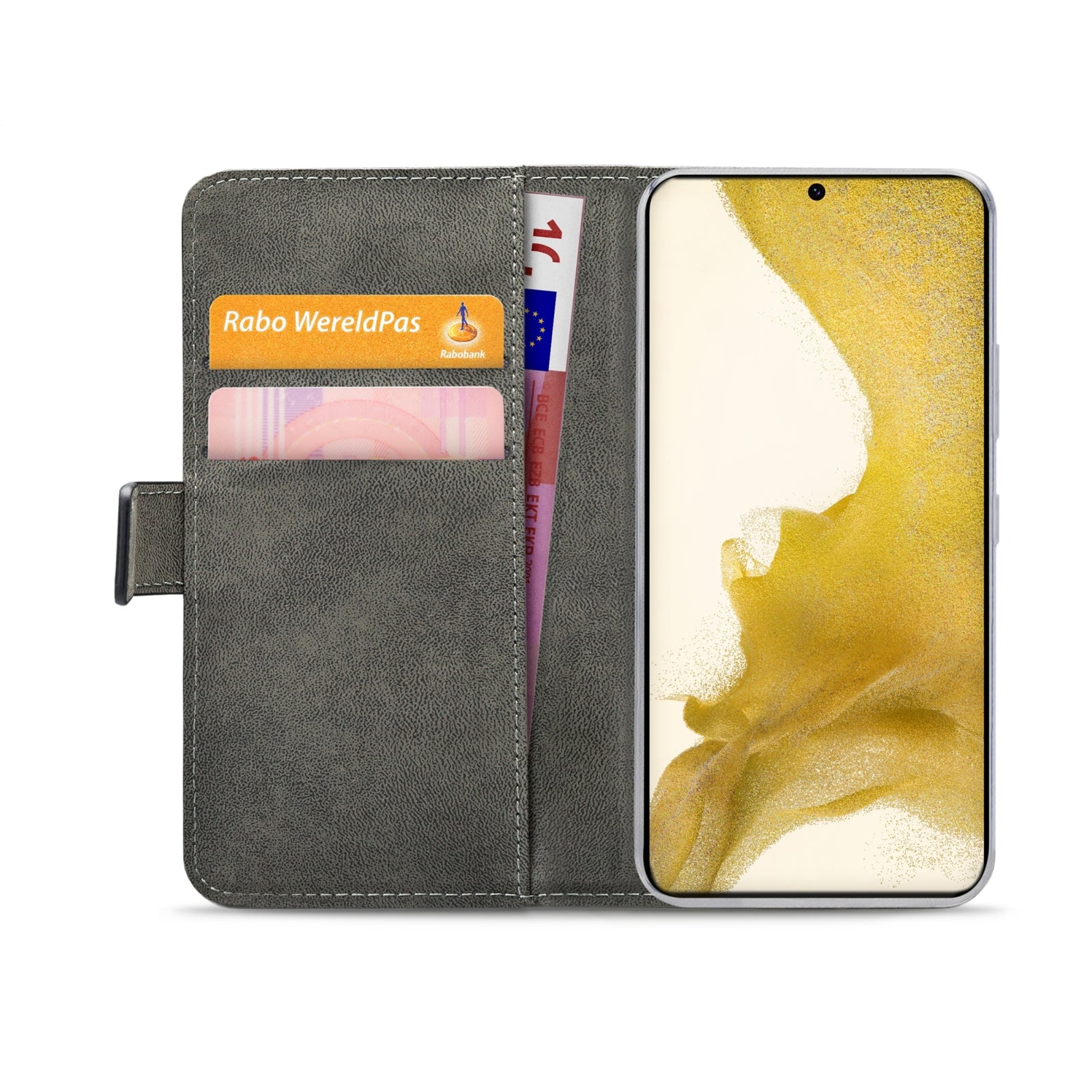 Mobilize Classic Gelly Wallet Book Case Samsung Galaxy S22 5G Black