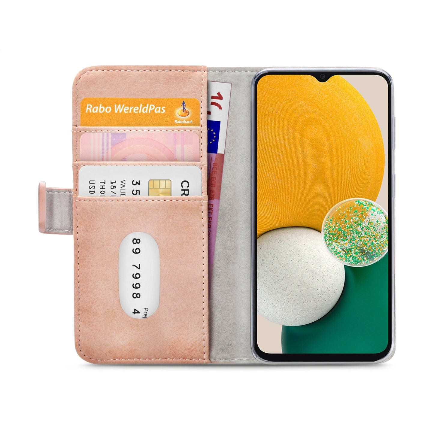 Mobilize Elite Gelly Wallet Book Case Samsung Galaxy A04s/A13 5G Soft Pink