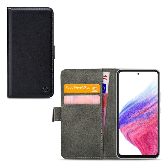 Mobilize Classic Gelly Wallet Book Case Samsung Galaxy A53 5G Noir