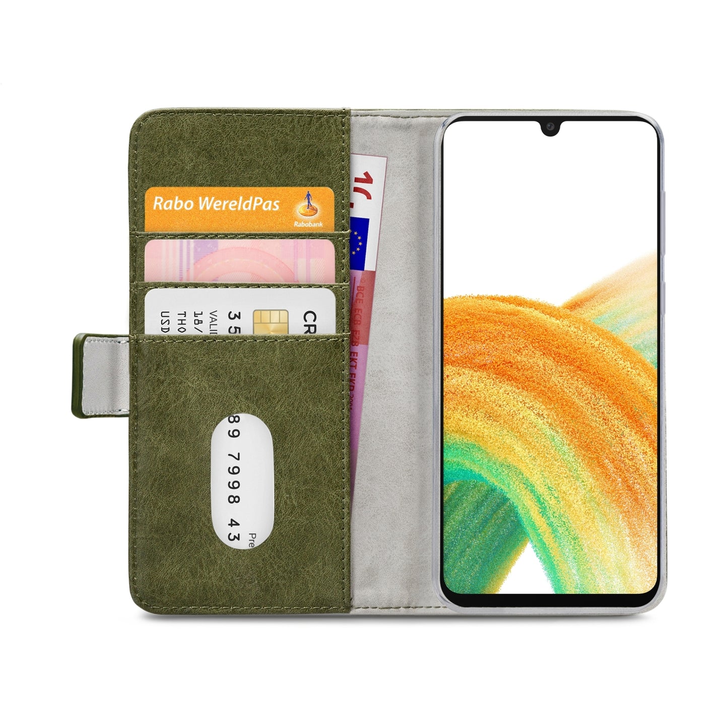 Mobilize Elite Gelly Wallet Book Case Samsung Galaxy A33 5G Green