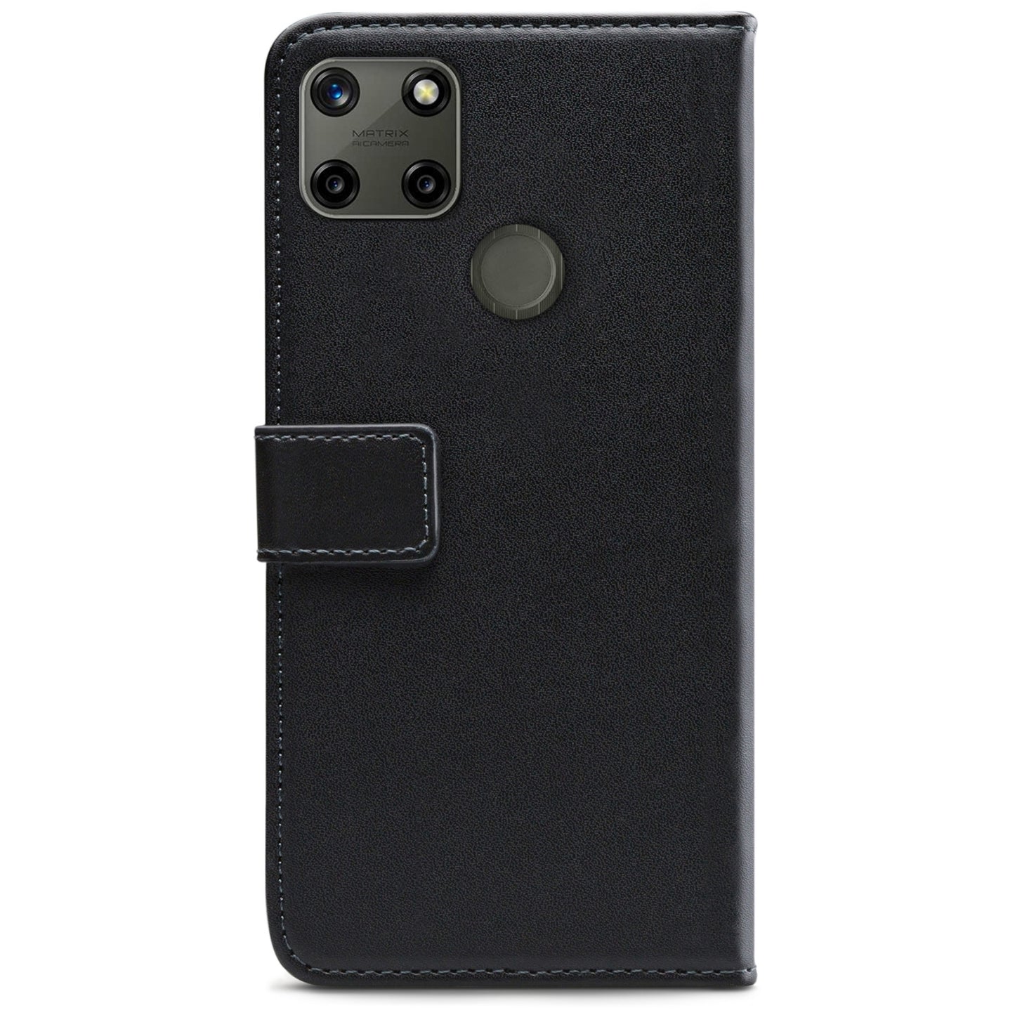 Mobilize Classic Gelly Wallet Book Case realme C25Y Black