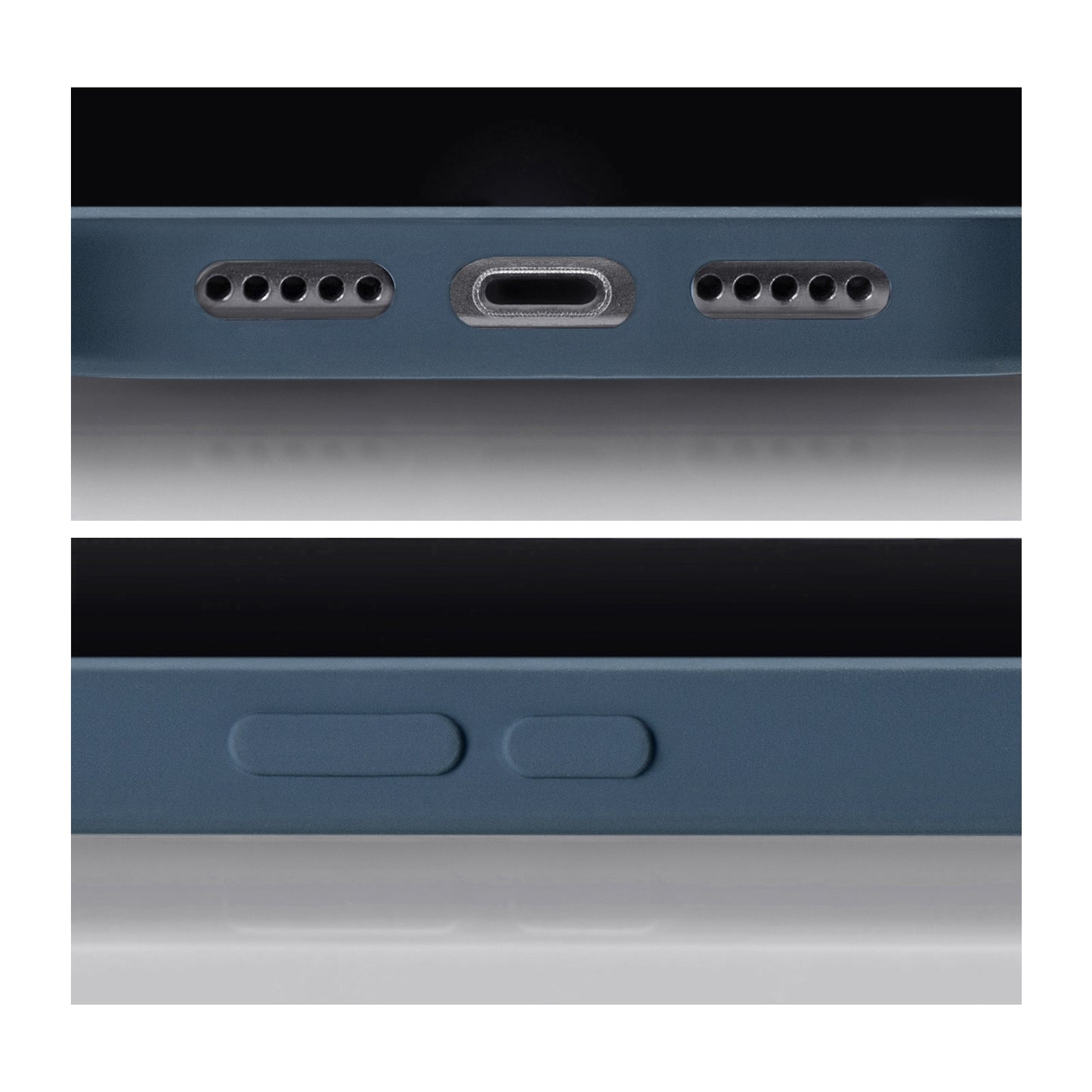 Mobilize Rubber Gelly Case Samsung Galaxy S22 Ultra 5G Matt Blue