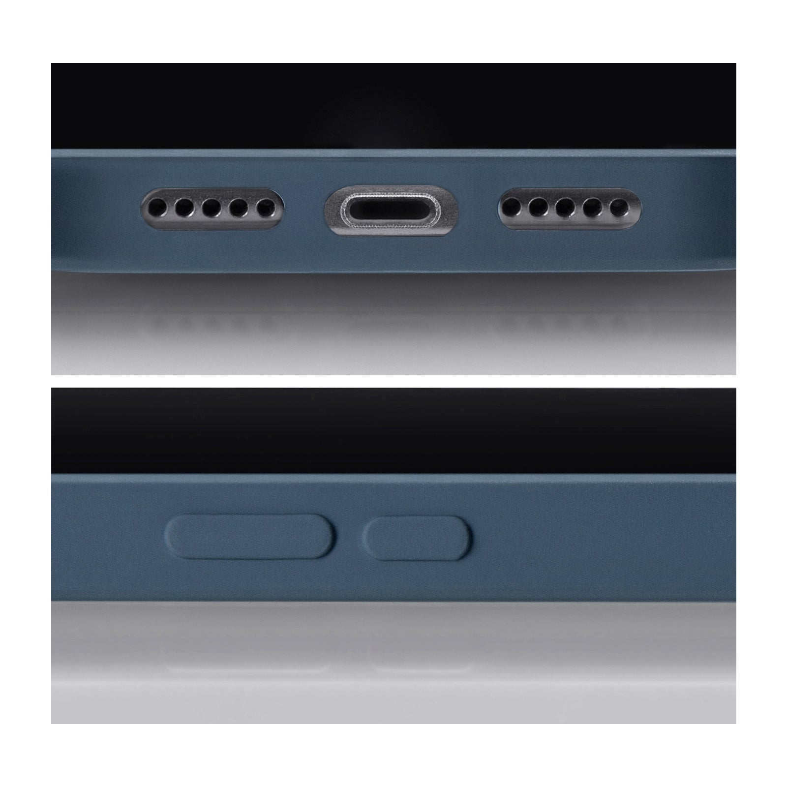 Mobilize Rubber Gelly Case Samsung Galaxy S22 Ultra 5G Matt Blue