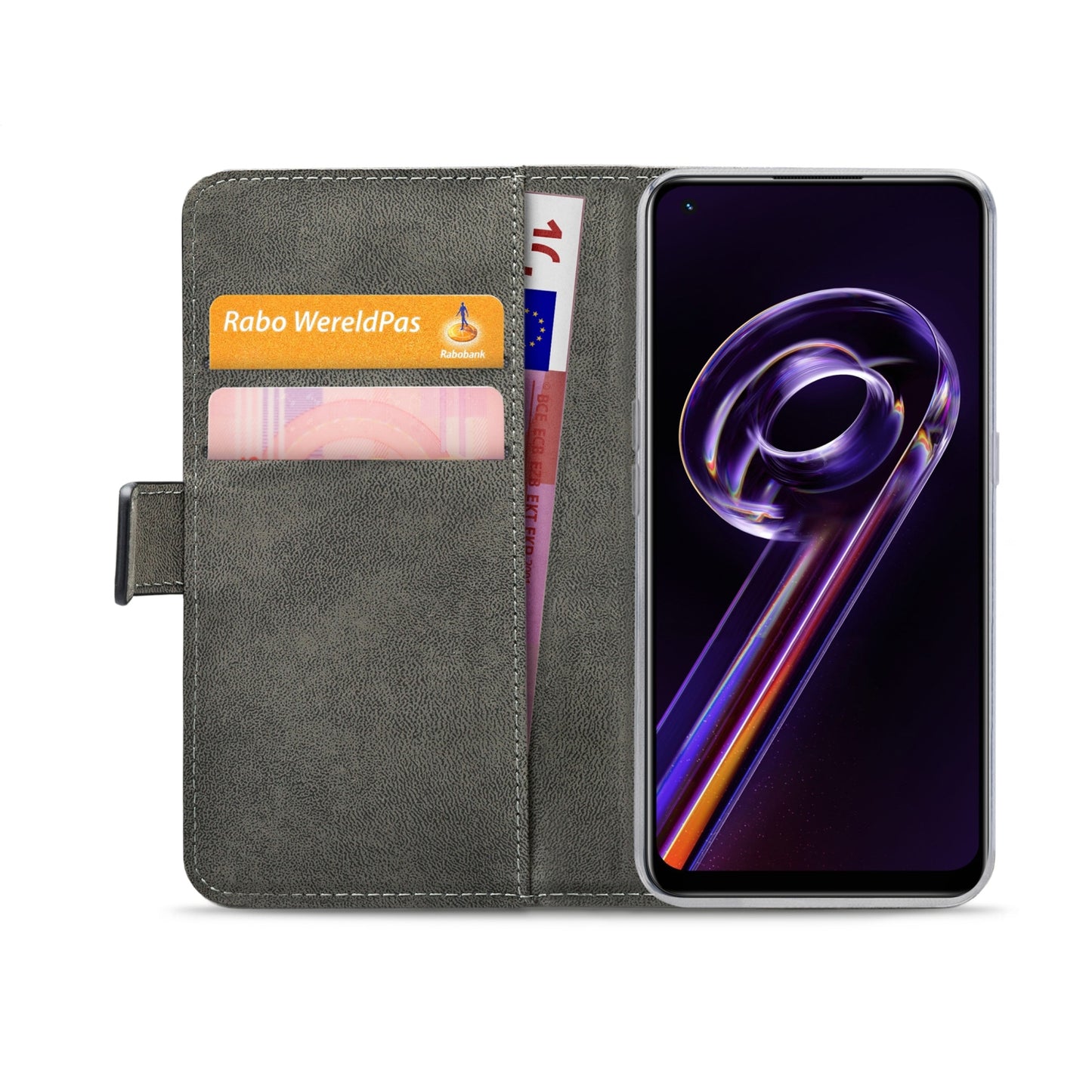 Mobilize Classic Gelly Wallet Book Case realme 9 4G/9 Pro+ Black
