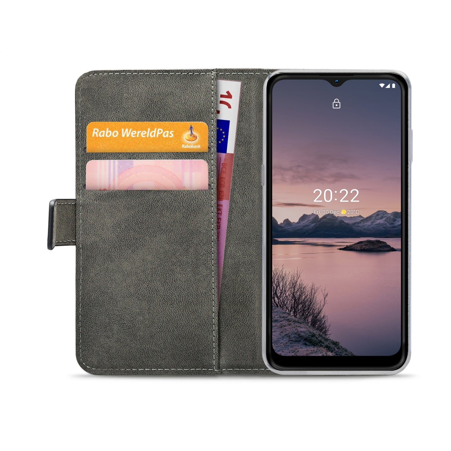 Mobilize Classic Gelly Wallet Book Case Nokia G11/G21 Black