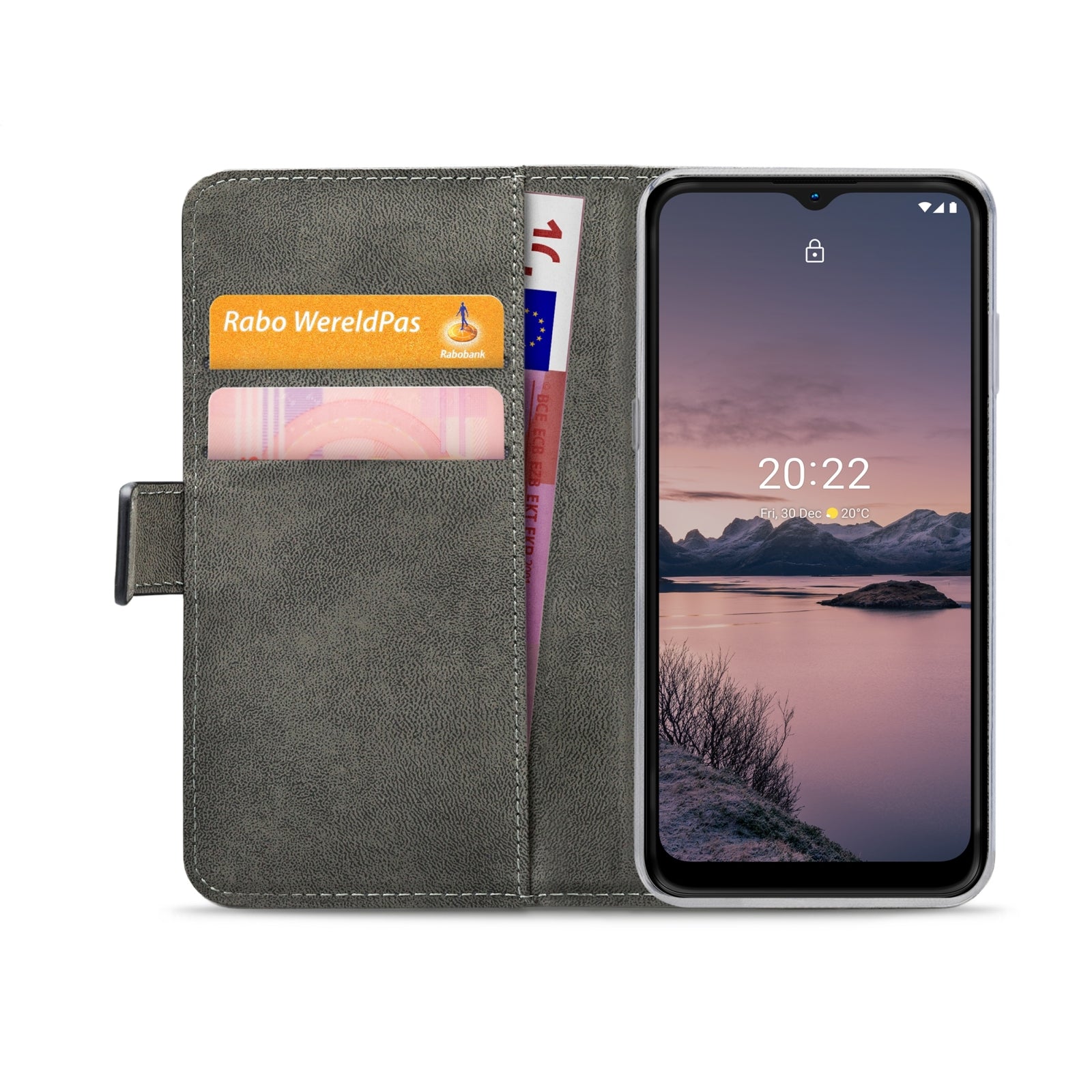 Mobilize Classic Gelly Wallet Book Case Nokia G11/G21 Black