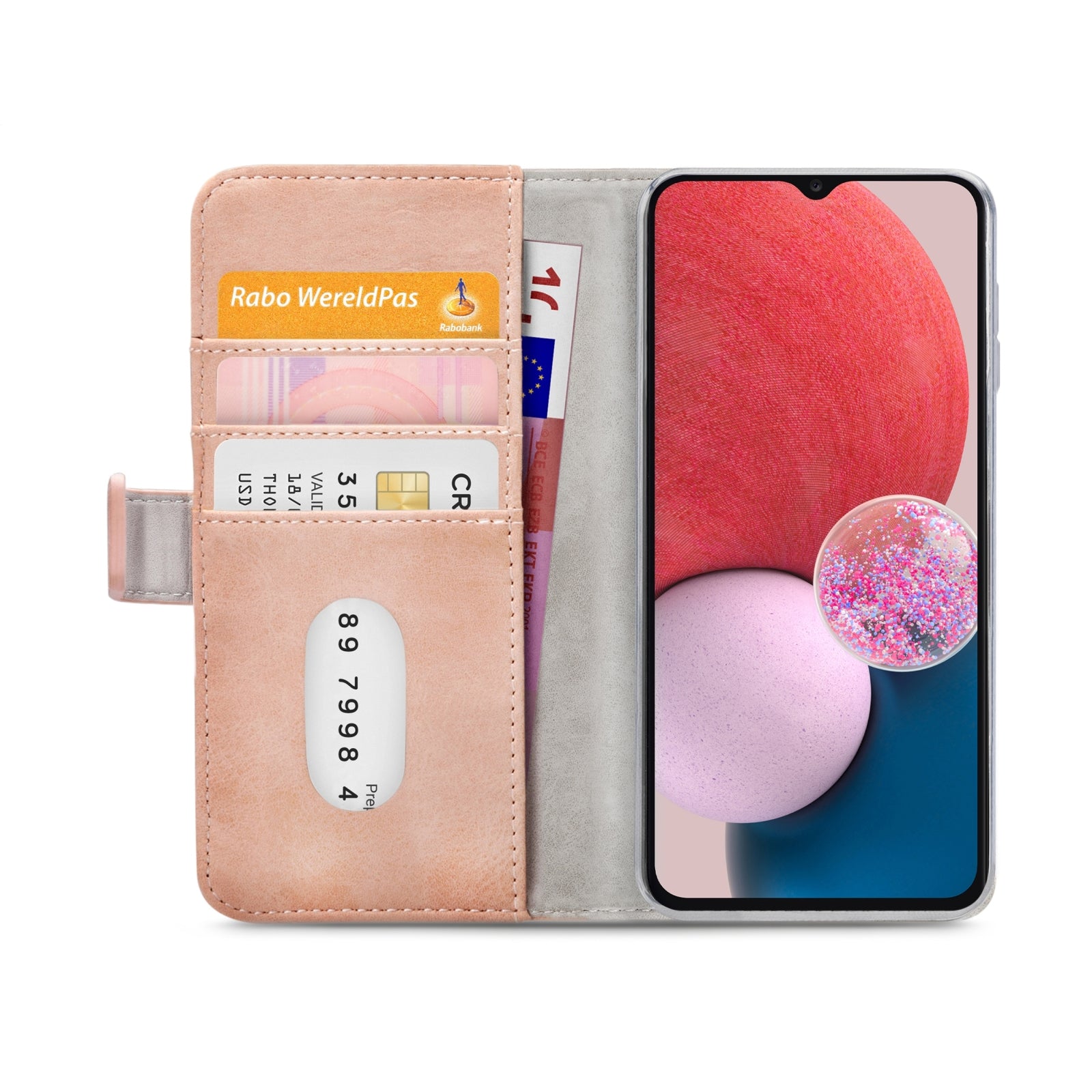 Mobilize Elite Gelly Wallet Book Case Samsung Galaxy A13 4G Soft Pink