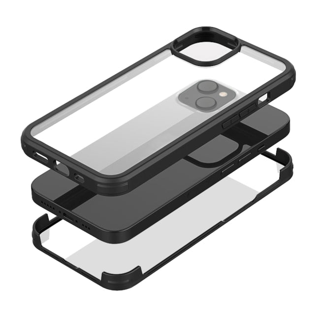 Mobilize Tempered Glass 360 Protection Case Apple iPhone 13 Black