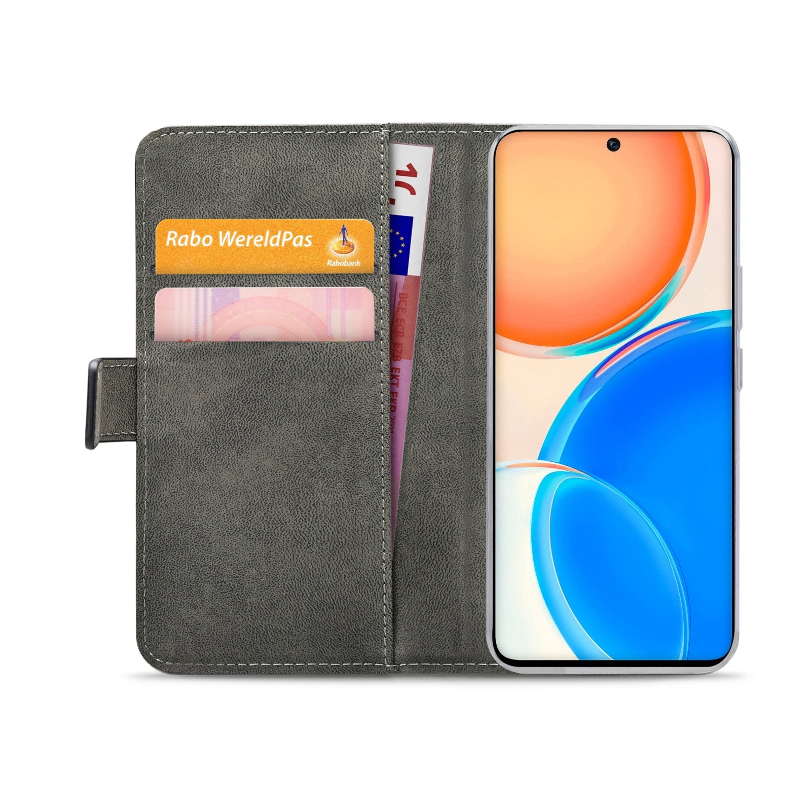 Mobilize Classic Gelly Wallet Book Case Honor X8 4G Black