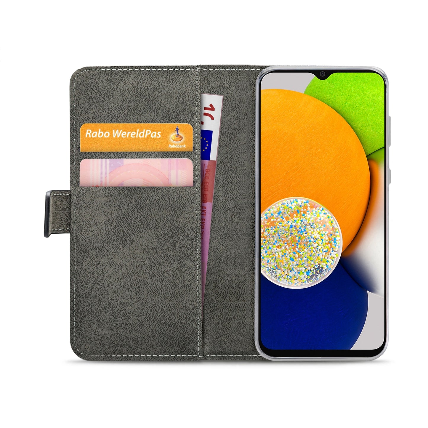 Mobilize Classic Gelly Wallet Book Case Samsung Galaxy A03 Black