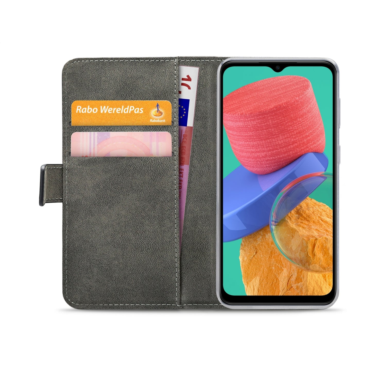 Mobilize Classic Gelly Wallet Book Case Samsung Galaxy M33 5G Black