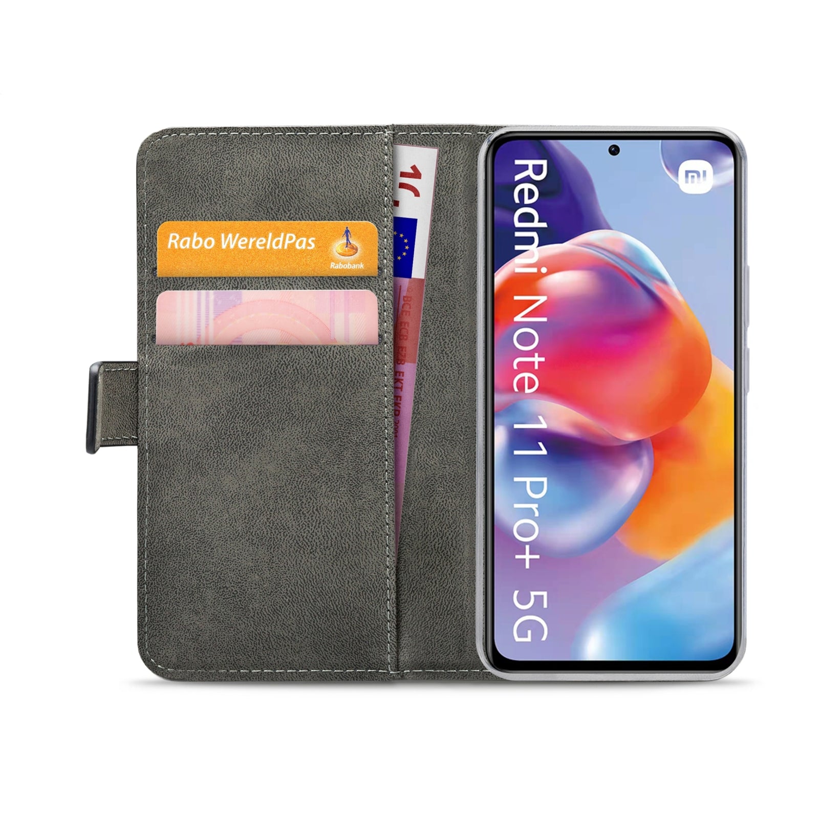 Mobilize Classic Gelly Wallet Book Case Xiaomi Redmi Note 11 Pro+ 5G Black