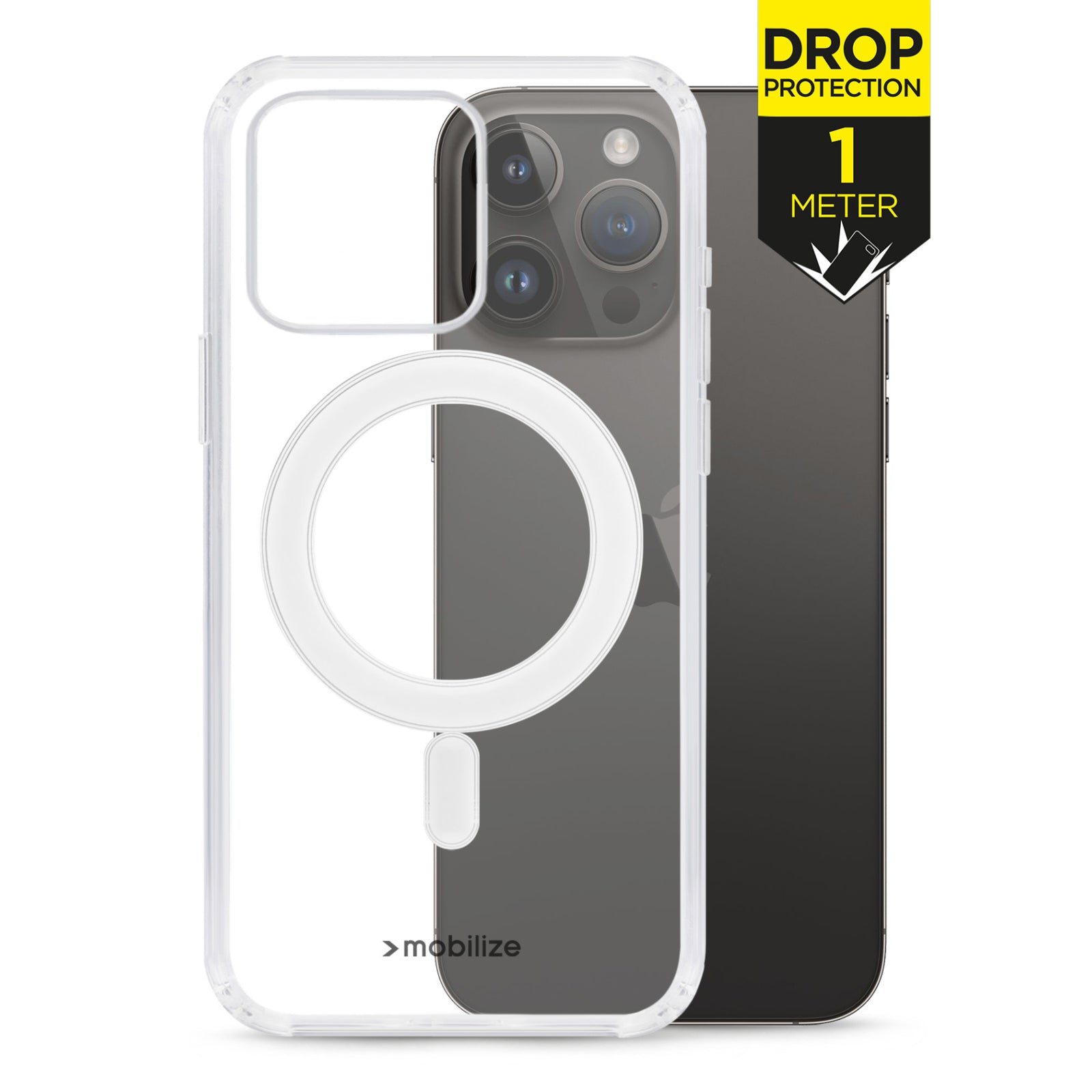 Mobilize Magsafe Compatible Naked Protection Case for Apple iPhone 14 Pro Max Clear