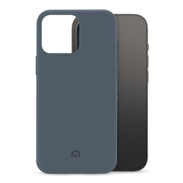 Mobilize Rubber Gelly Case Apple iPhone 14 Pro Matt Blau