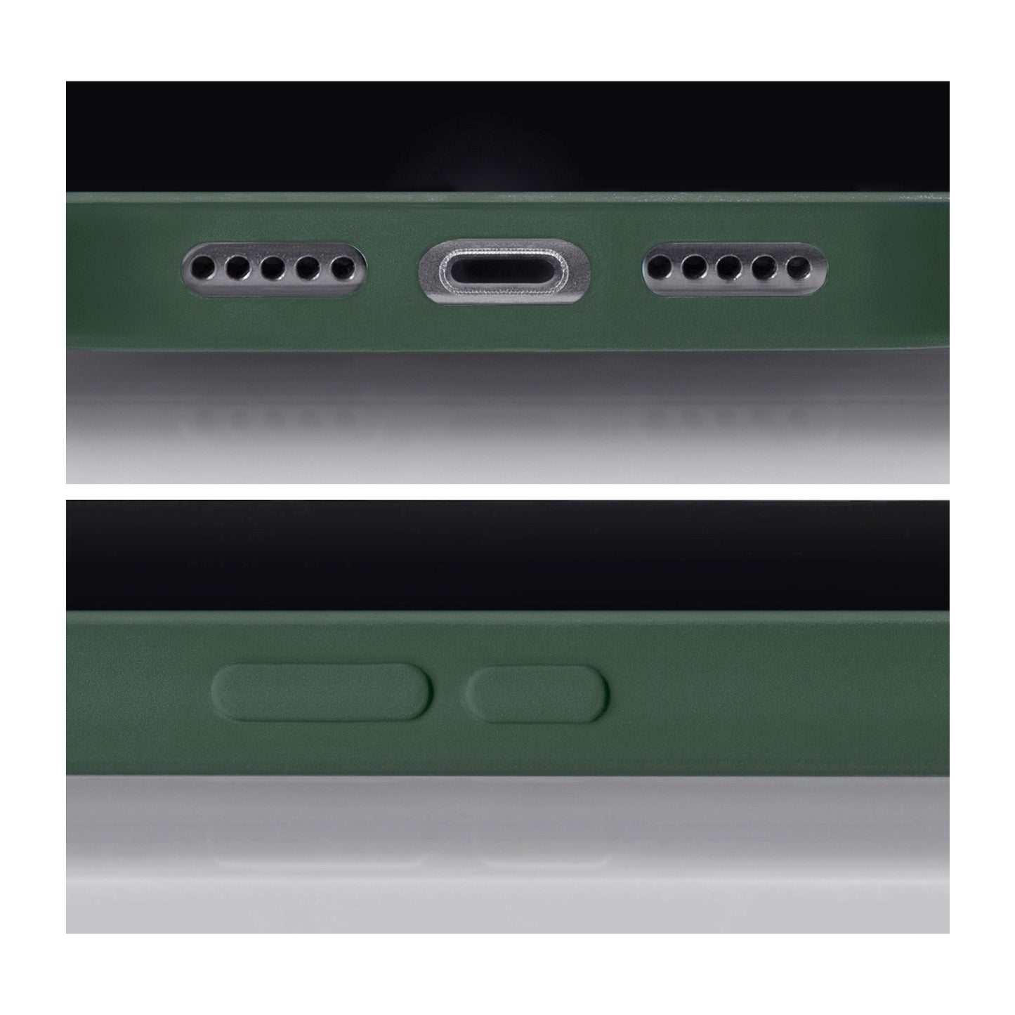 Mobilize Rubber Gelly Case Apple iPhone 14 Pro Max Matt Green