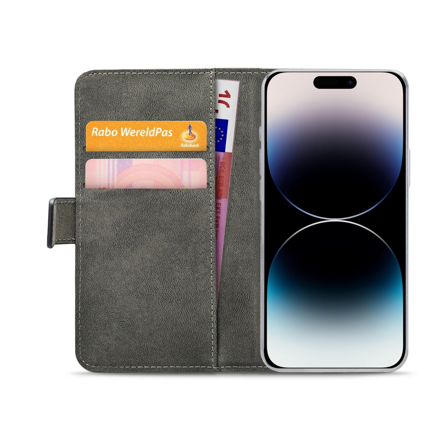 Mobilize Classic Gelly Wallet Book Case Apple iPhone 14 Pro Black