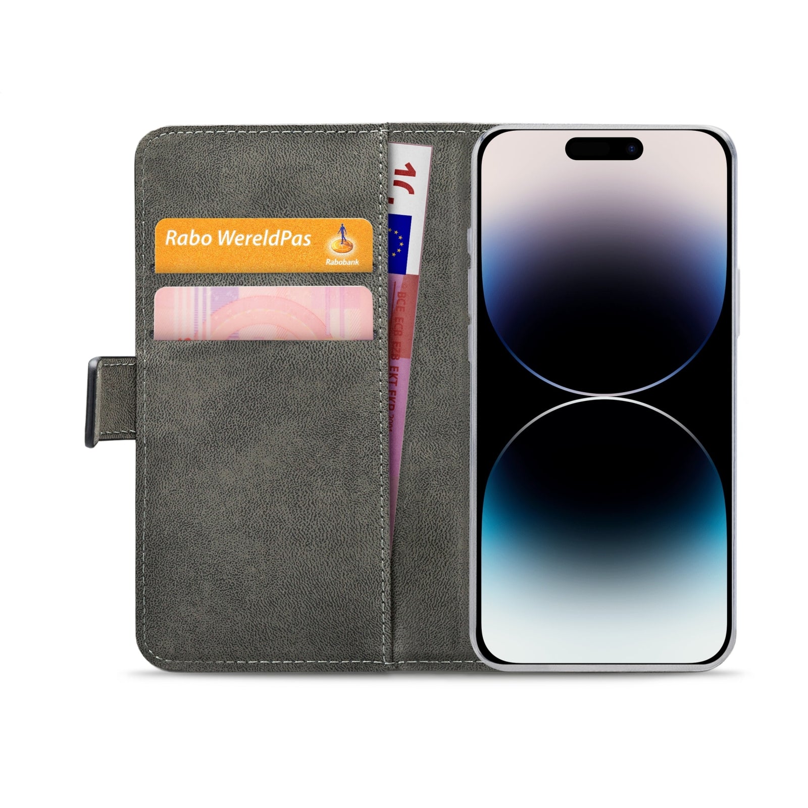 Mobilize Classic Gelly Wallet Book Case Apple iPhone 14 Pro Black