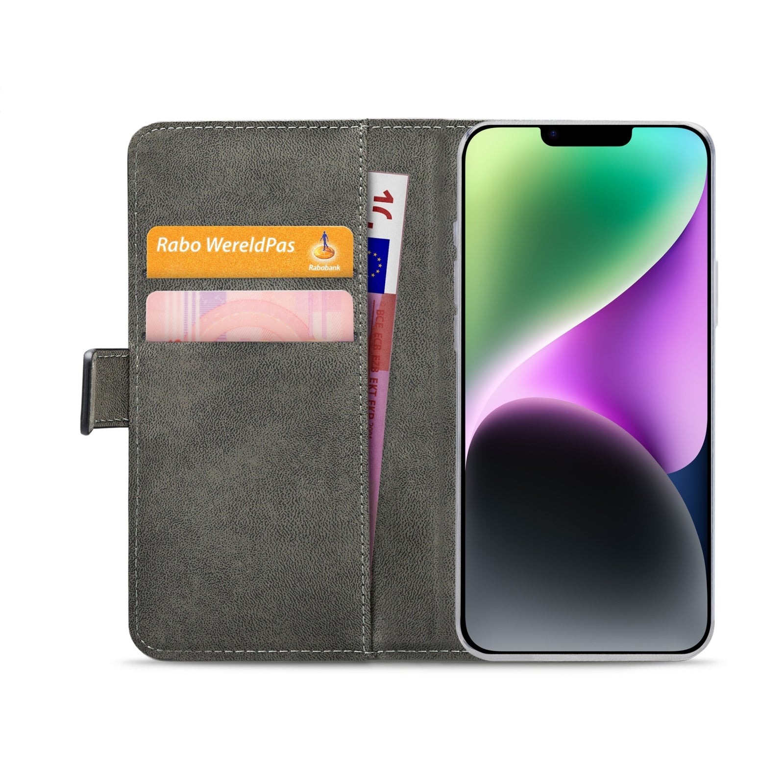 Mobilize Classic Gelly Wallet Book Case Apple iPhone 14 Plus Black