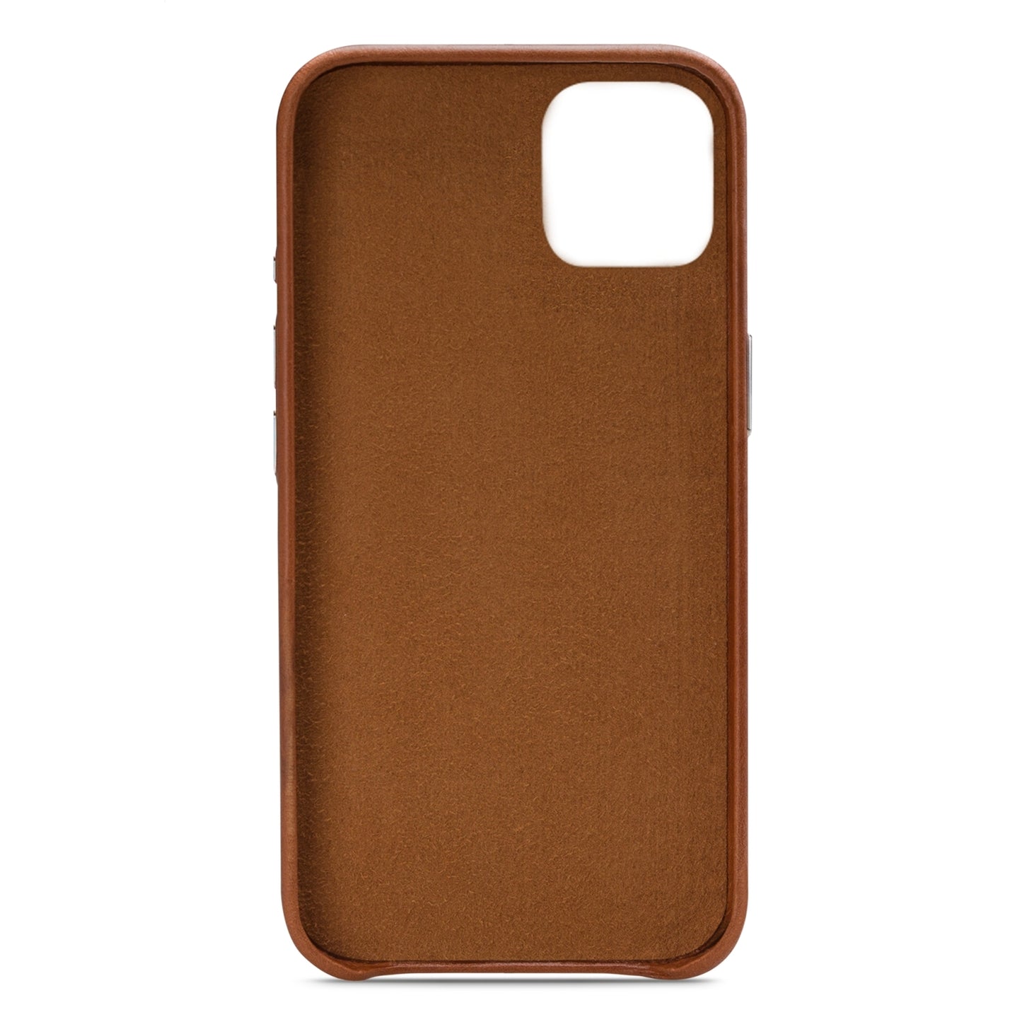 Senza Desire Leather Cover with Card Slot Apple iPhone 14 Plus Burned Cognac