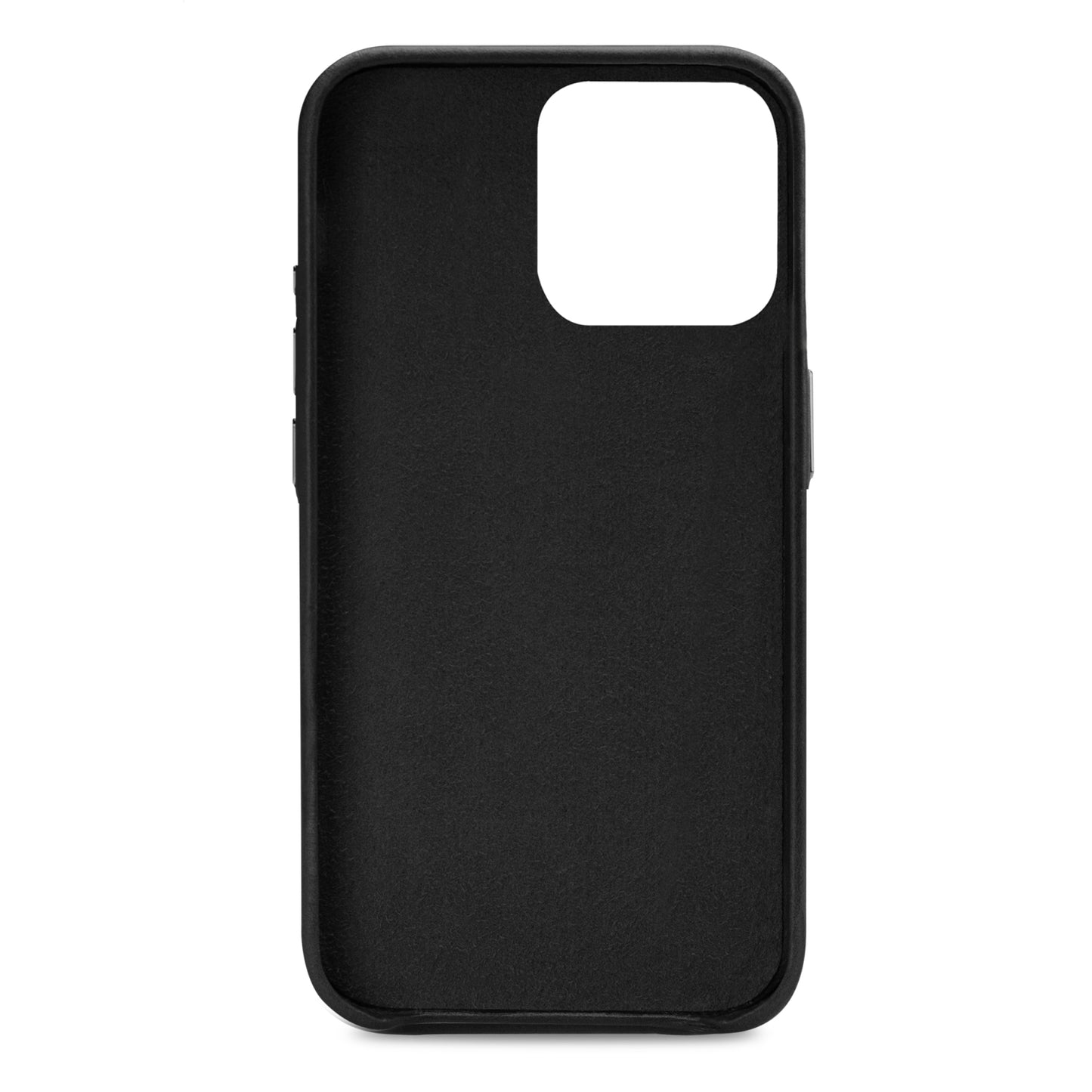 Senza Pure Leather Cover with Card Slot Apple iPhone 14 Pro Deep Black