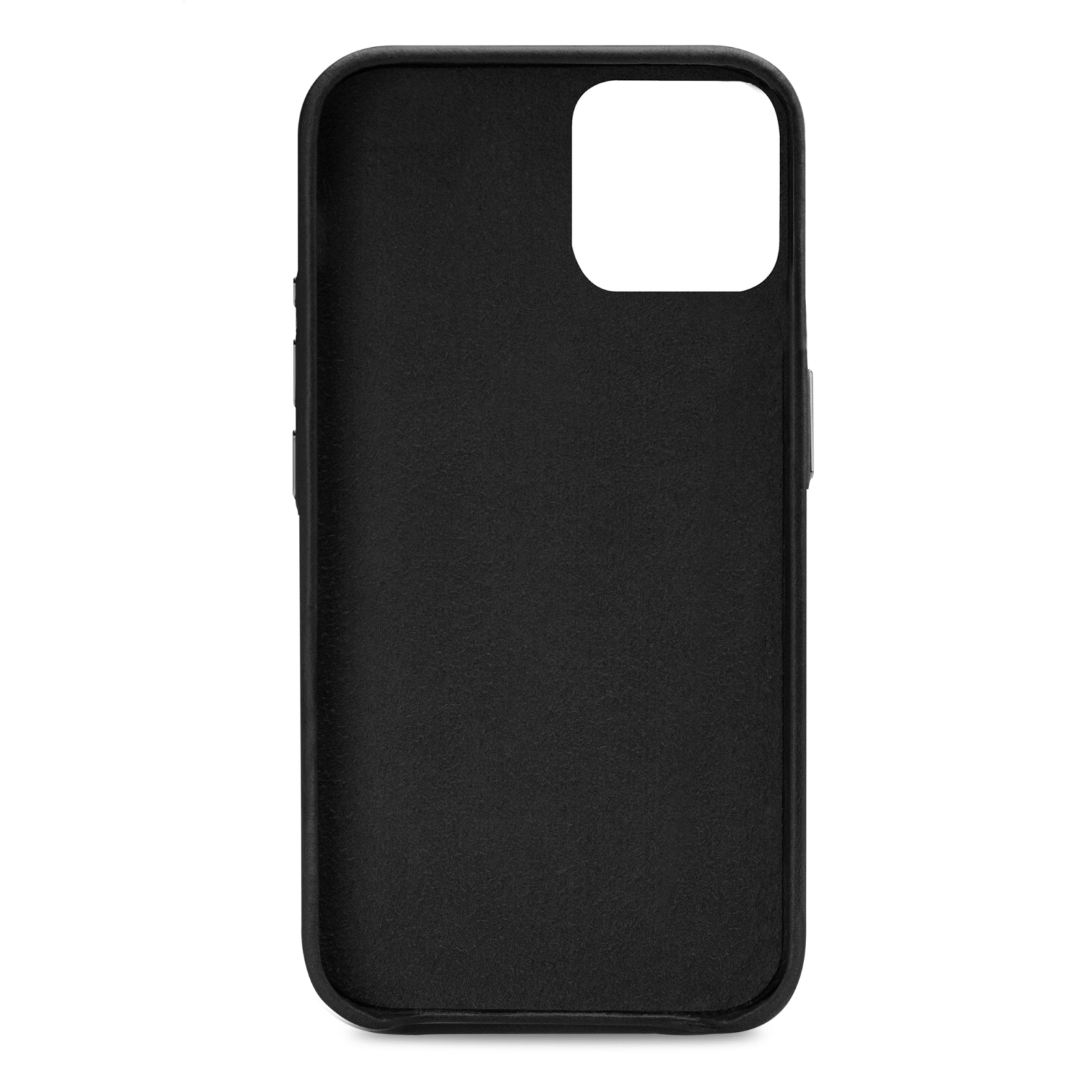 Senza Pure Leather Cover with Card Slot Apple iPhone 14 Pro Max Deep Black