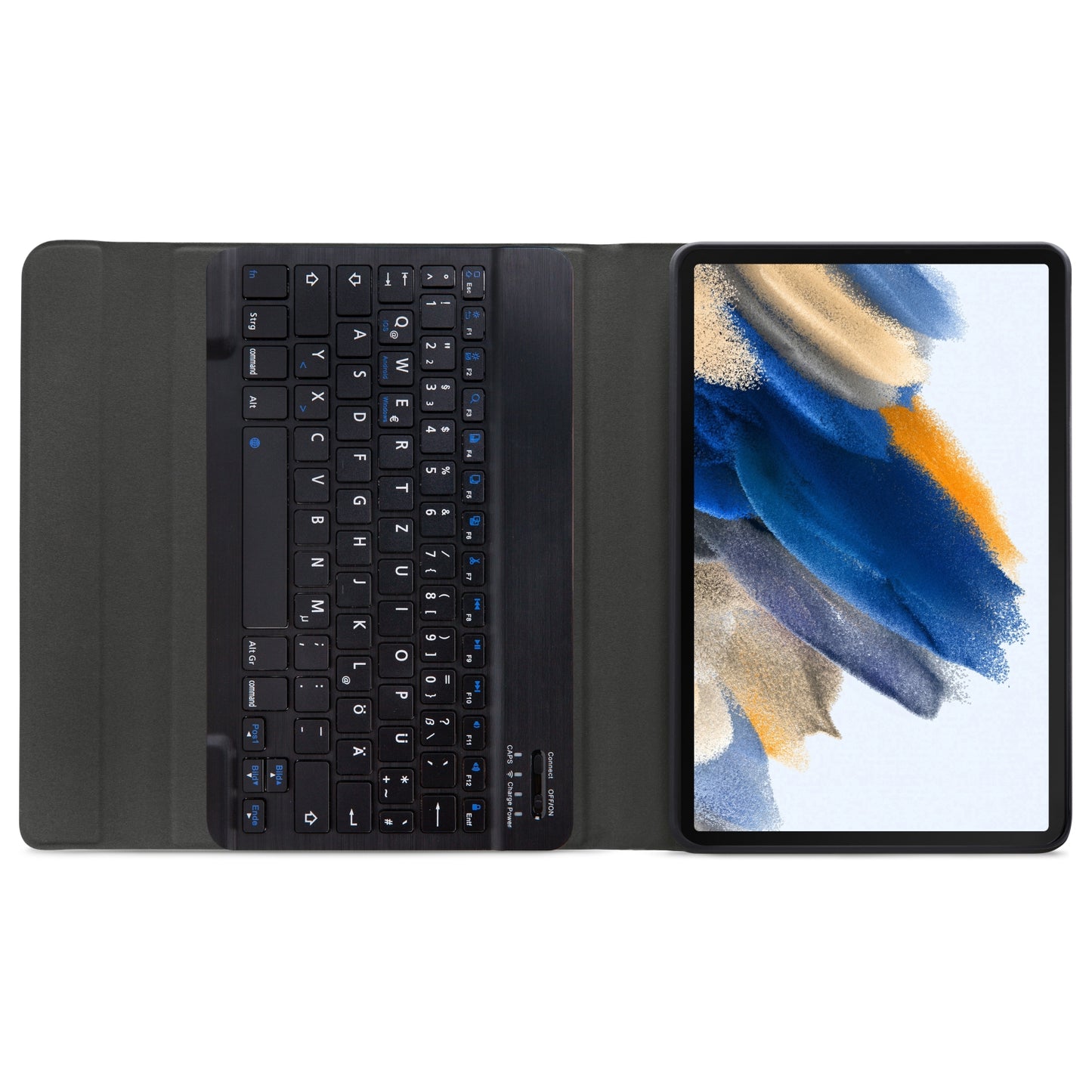 Mobilize Detachable Bluetooth Keyboard Case Samsung Galaxy Tab A8 10.5 2021 Black QWERTZ