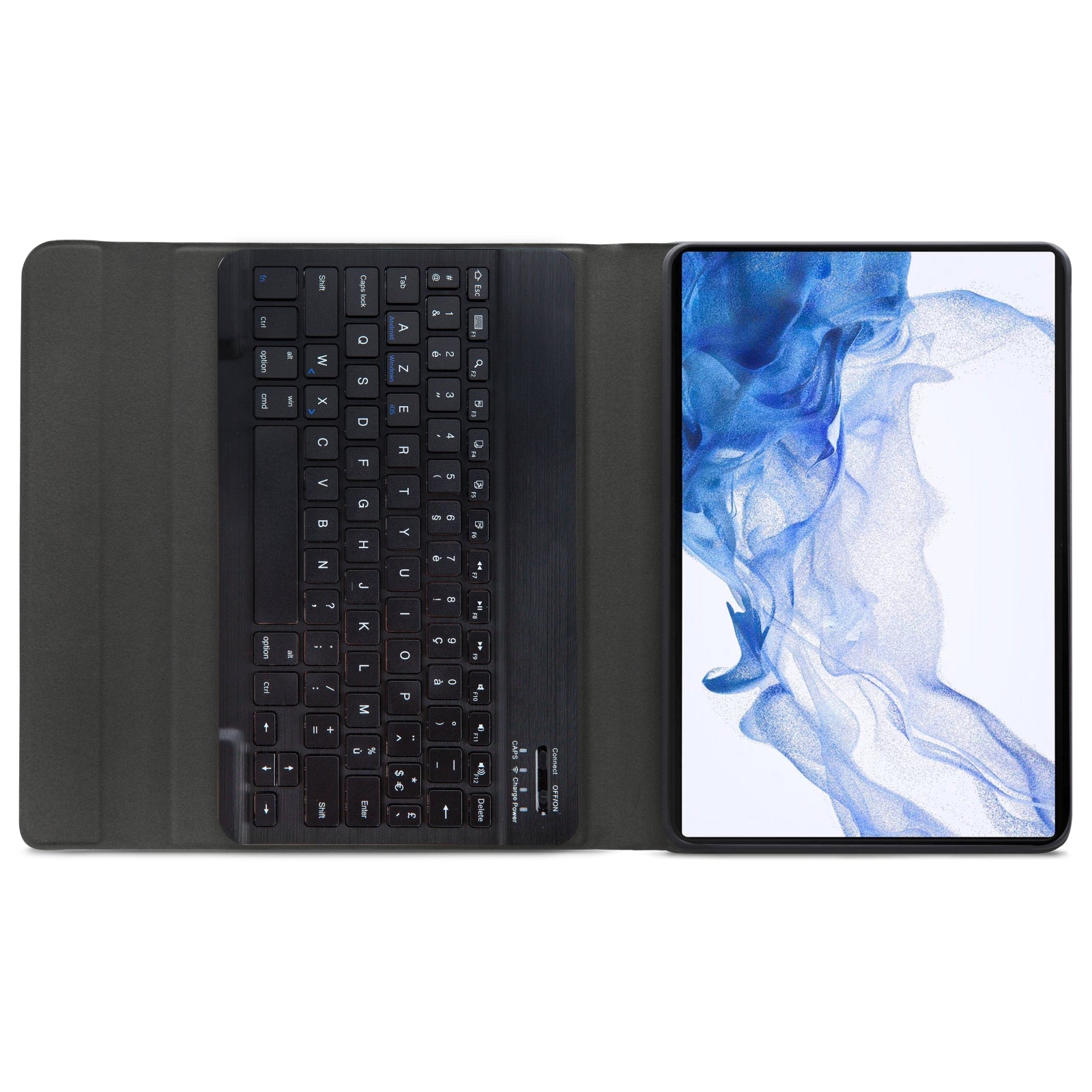 Mobilize Detachable Bluetooth Keyboard Case Samsung Galaxy Tab S7+/S8+ 12.4 Black AZERTY