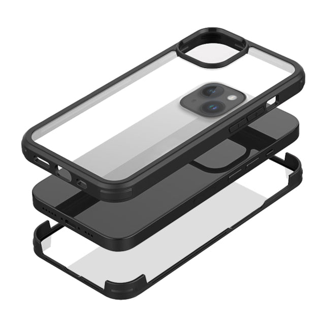 Mobilize Tempered Glass 360 Protection Case Apple iPhone 14 Plus Black