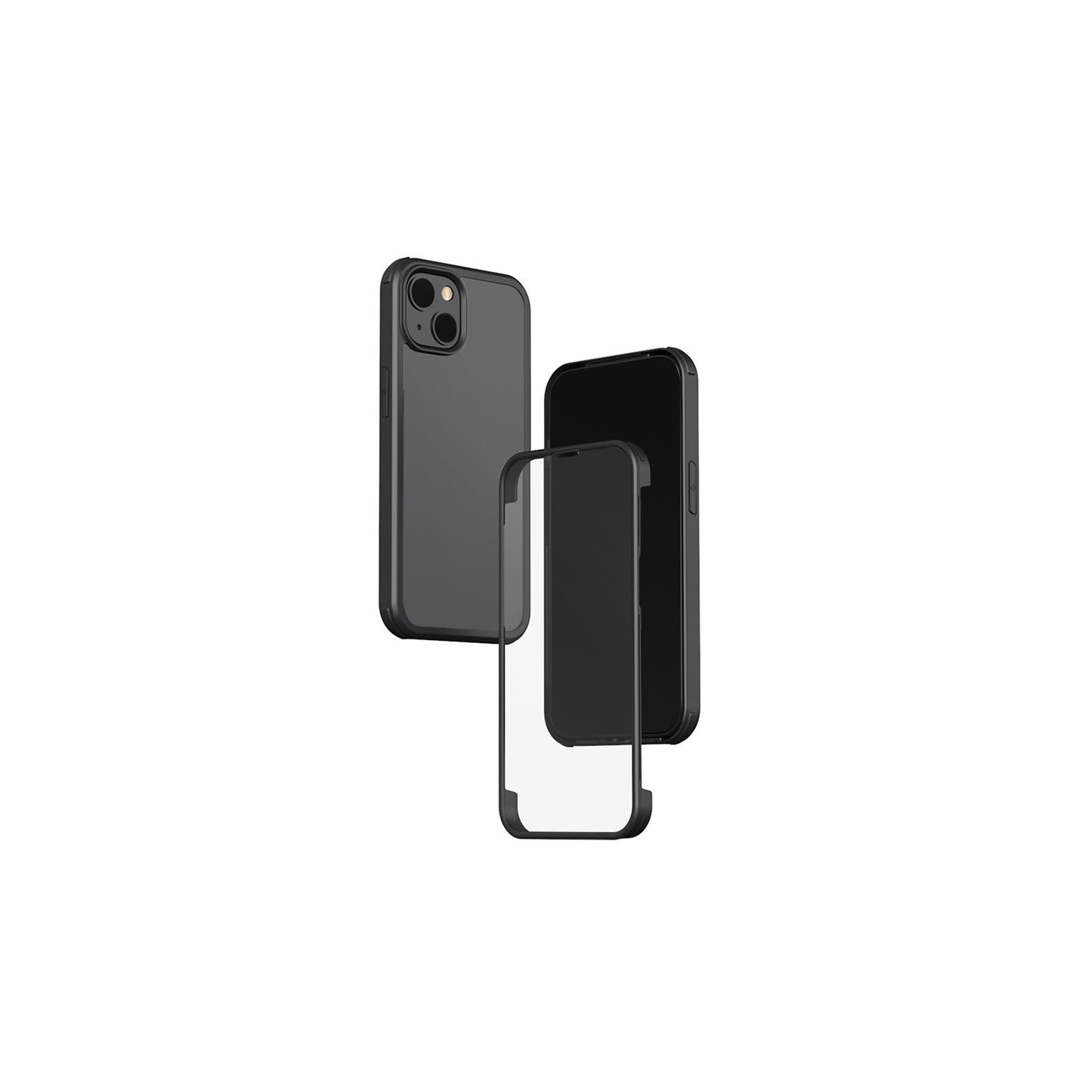 Mobilize Tempered Glass 360 Protection Case Apple iPhone 14 Pro Black