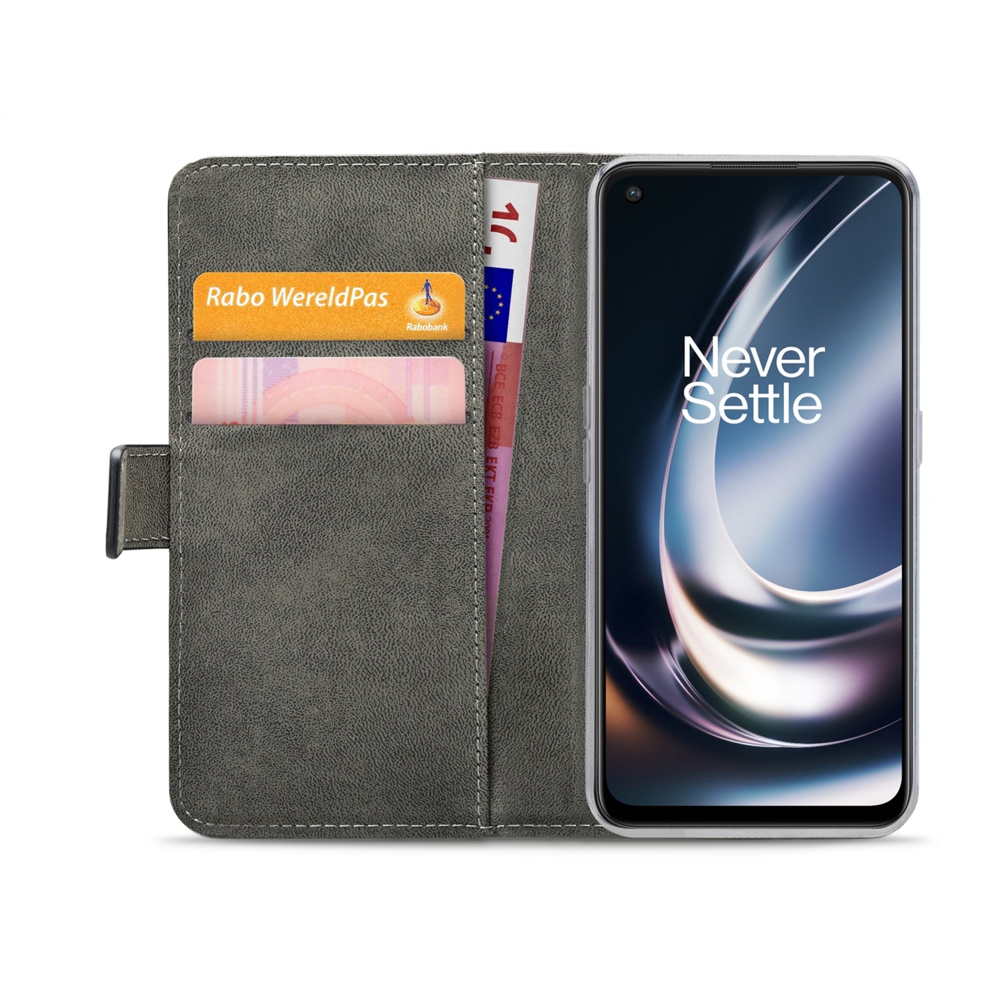 Mobilize Classic Gelly Wallet Book Case OnePlus Nord CE 2 Lite 5G Black